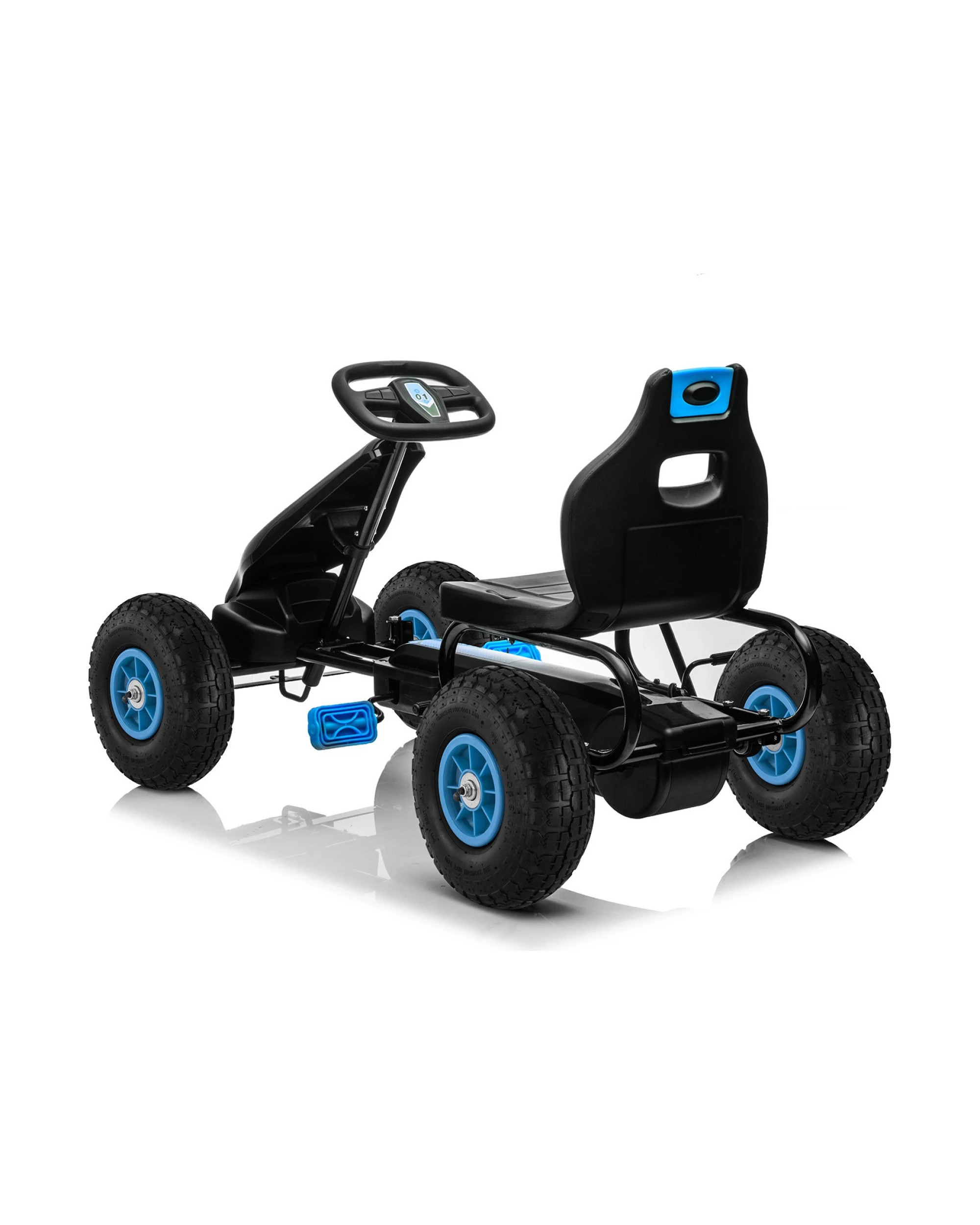 2 Kahuna G18 Kids Ride On Pedal Go Kart - Blue, 2 of 10
