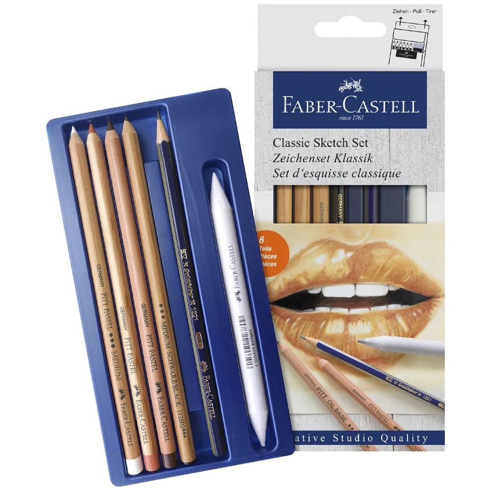 2 Faber-Castell Classic Sketch Set 6 Pieces, 2 of 2