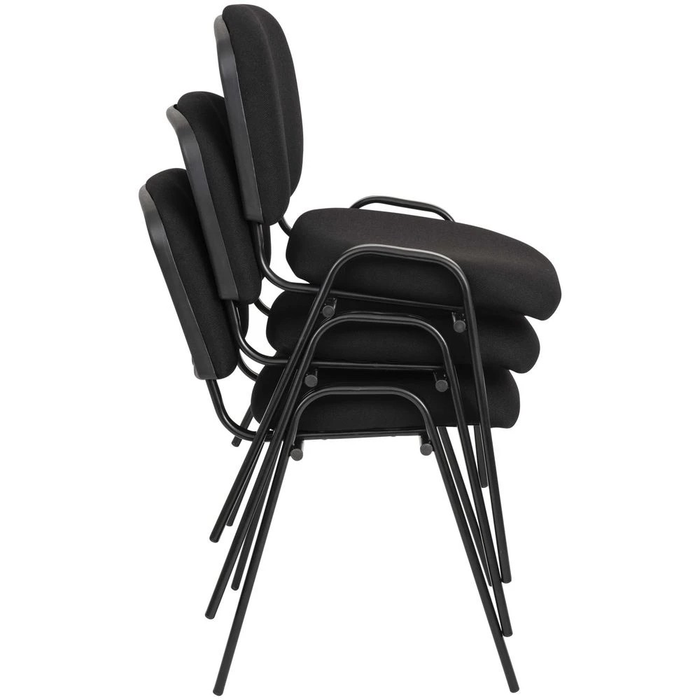 7 Windsor Visitor Chair Black Visitor Chairs and Stools, 7 of 8