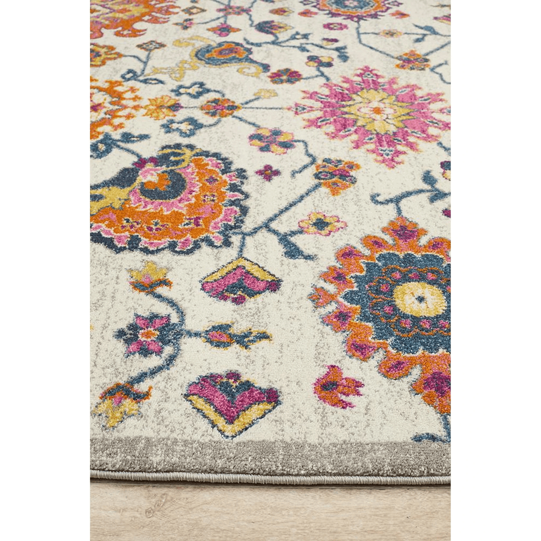 6 Rug Culture Babylon 208 — Multi-Colour Power-Loomed Polypropylene Rug (10mm Pile) - Multi, 6 of 7