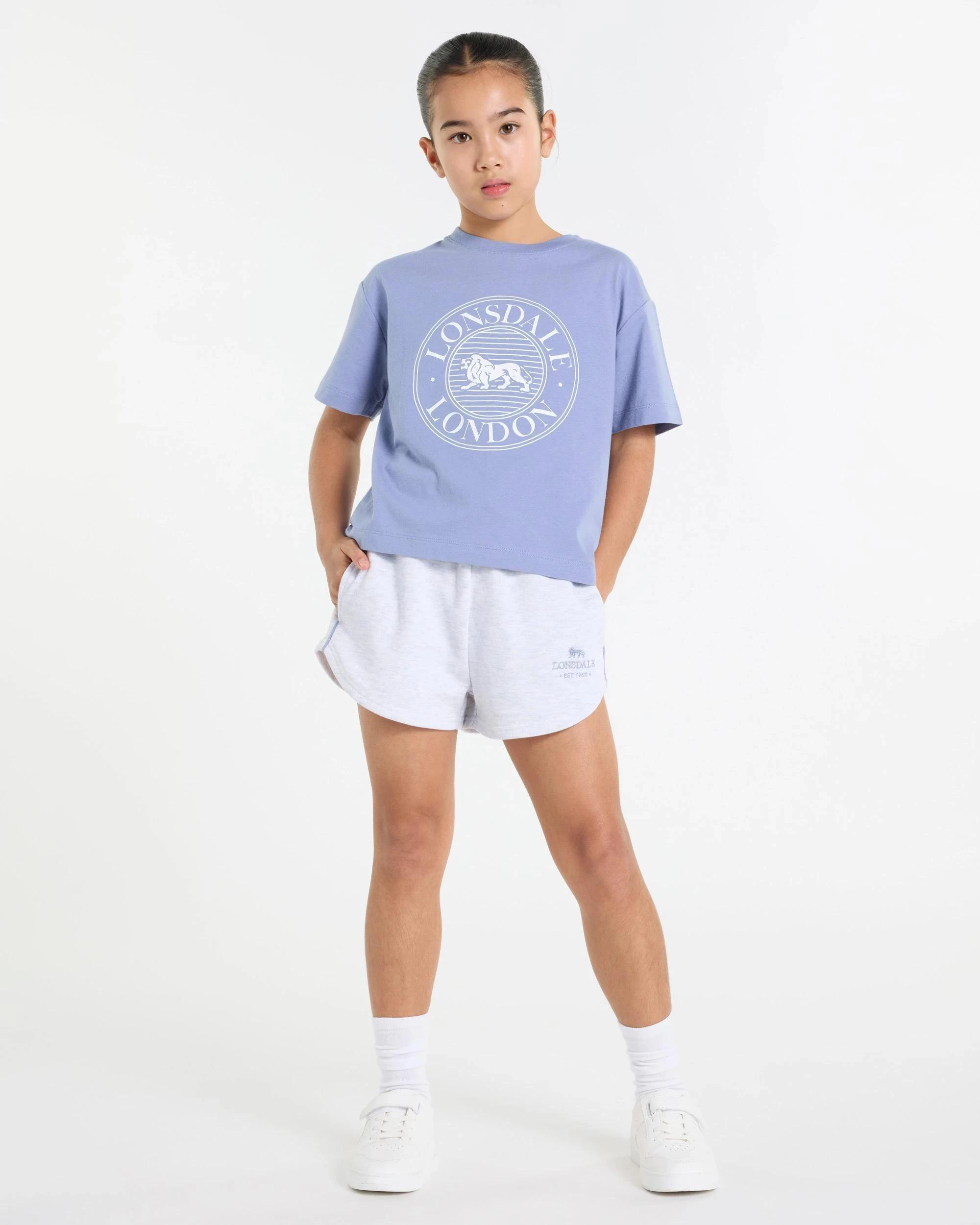 4 Oversized T-Shirt Blue - Lonsdale London BLUE, 4 of 4