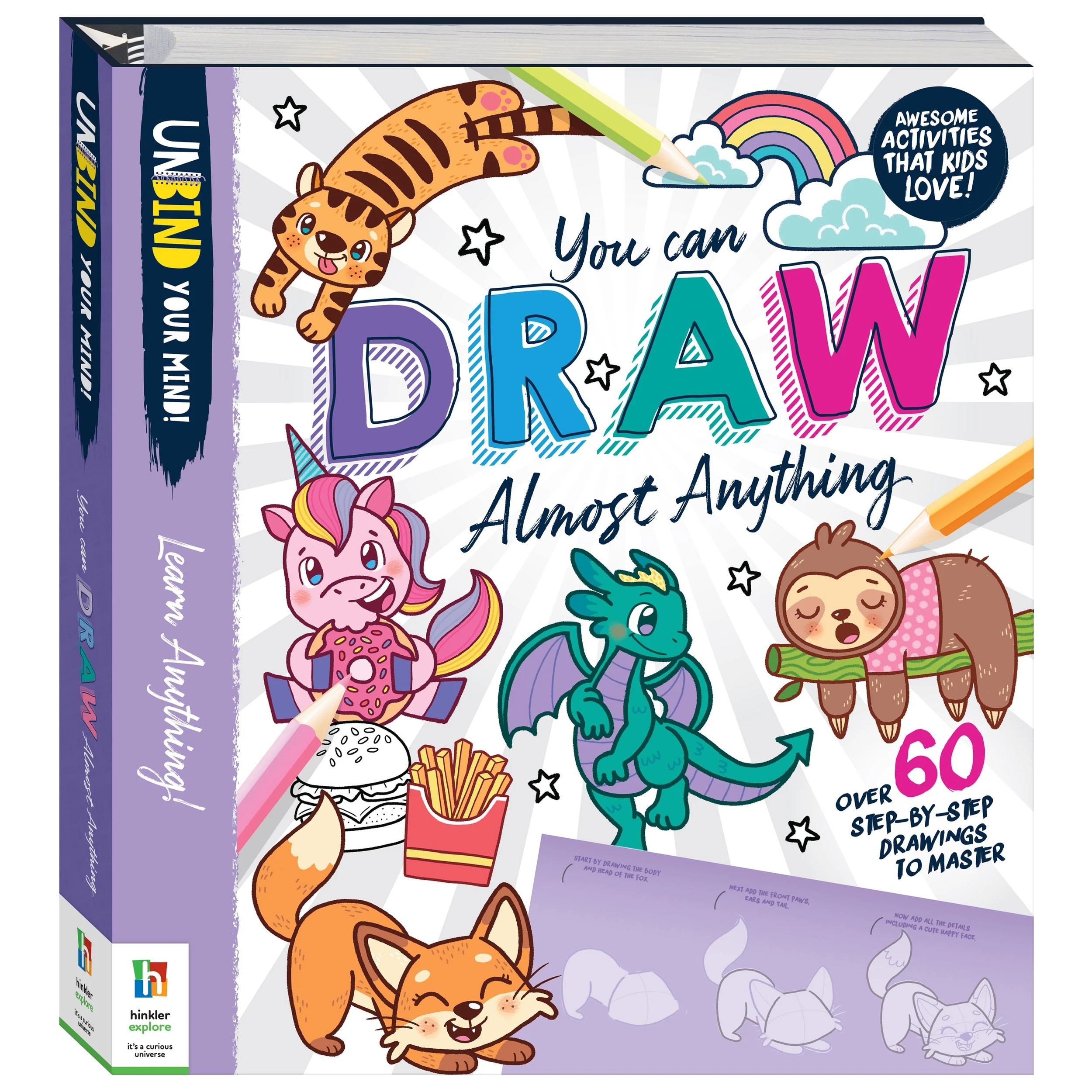 1 Unbind Your Mind You Can Draw Almost Anything - Book, 1 of 4