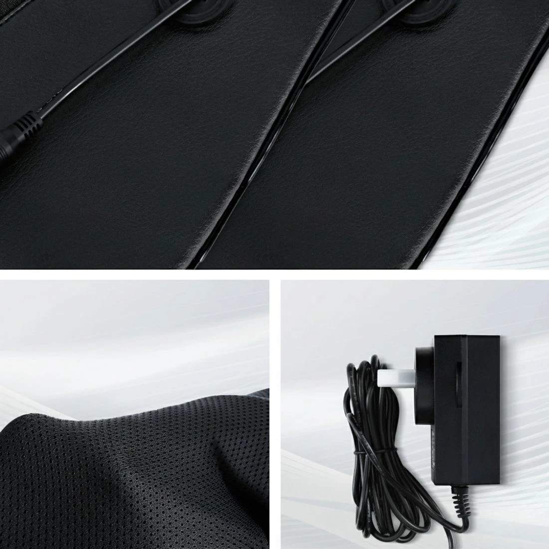 5 Livemor 8 Massage Nodes Neck Massager Heated - Black, 5 of 6