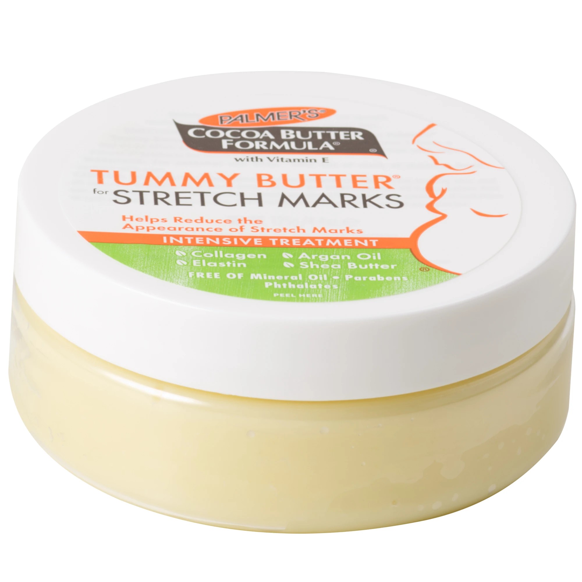 3 Palmer's Cocoa Butter Tummy Butter for Stretch Marks 125g - Collagen, Elastin, Argan Oil & Shea Butter, 3 of 6