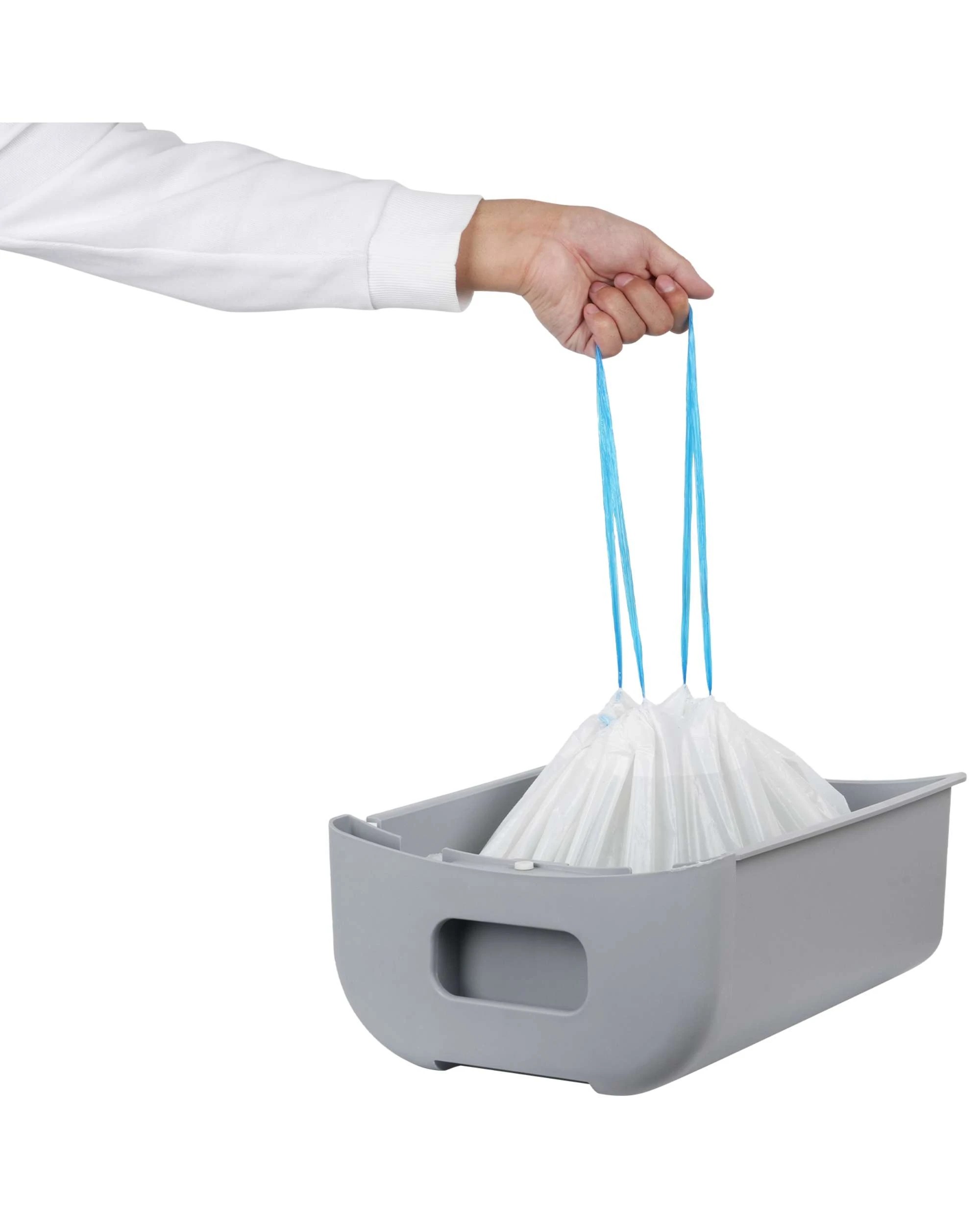 7 Advwin 100PCS Drawstring Cat Litter Box Liners Cat Litter Waste Receptacles Bags, 7 of 8