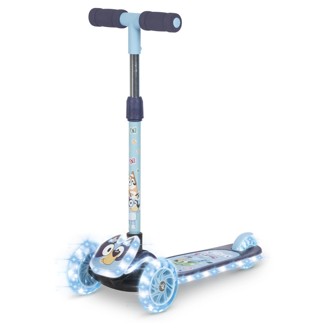 1 Bluey 3D Light and Sound Tri Scooter, 1 of 7
