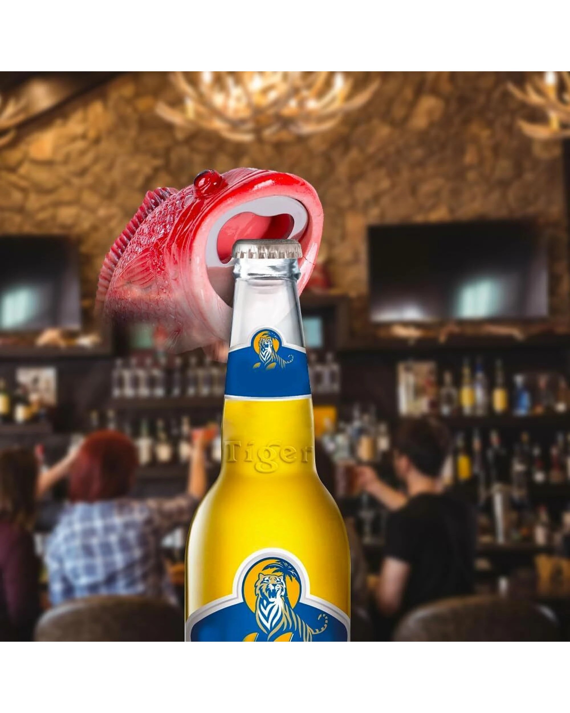 4 BR Home Barramundi Fish Bottle Opener Party Favor, 4 of 5