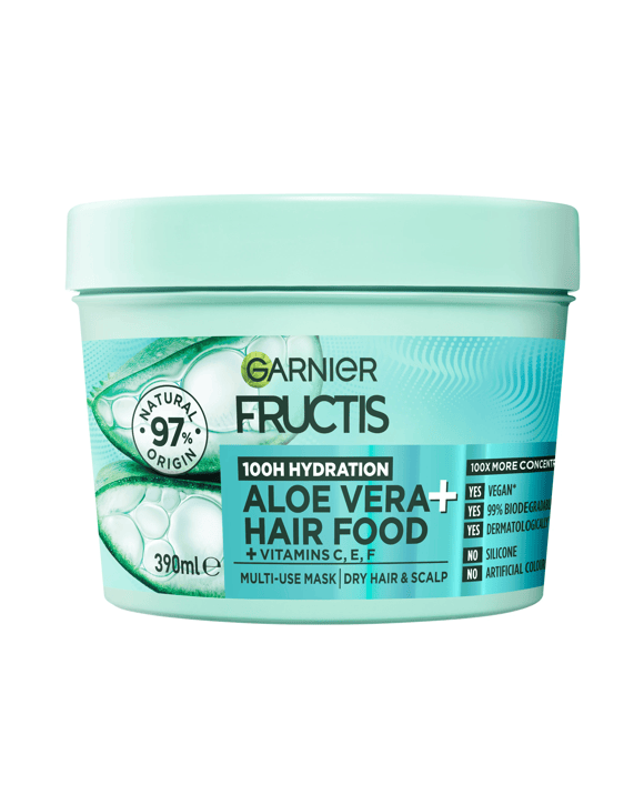 Garnier Fructis Hydrating Hair Food 390ml - Aloe Vera - Kmart