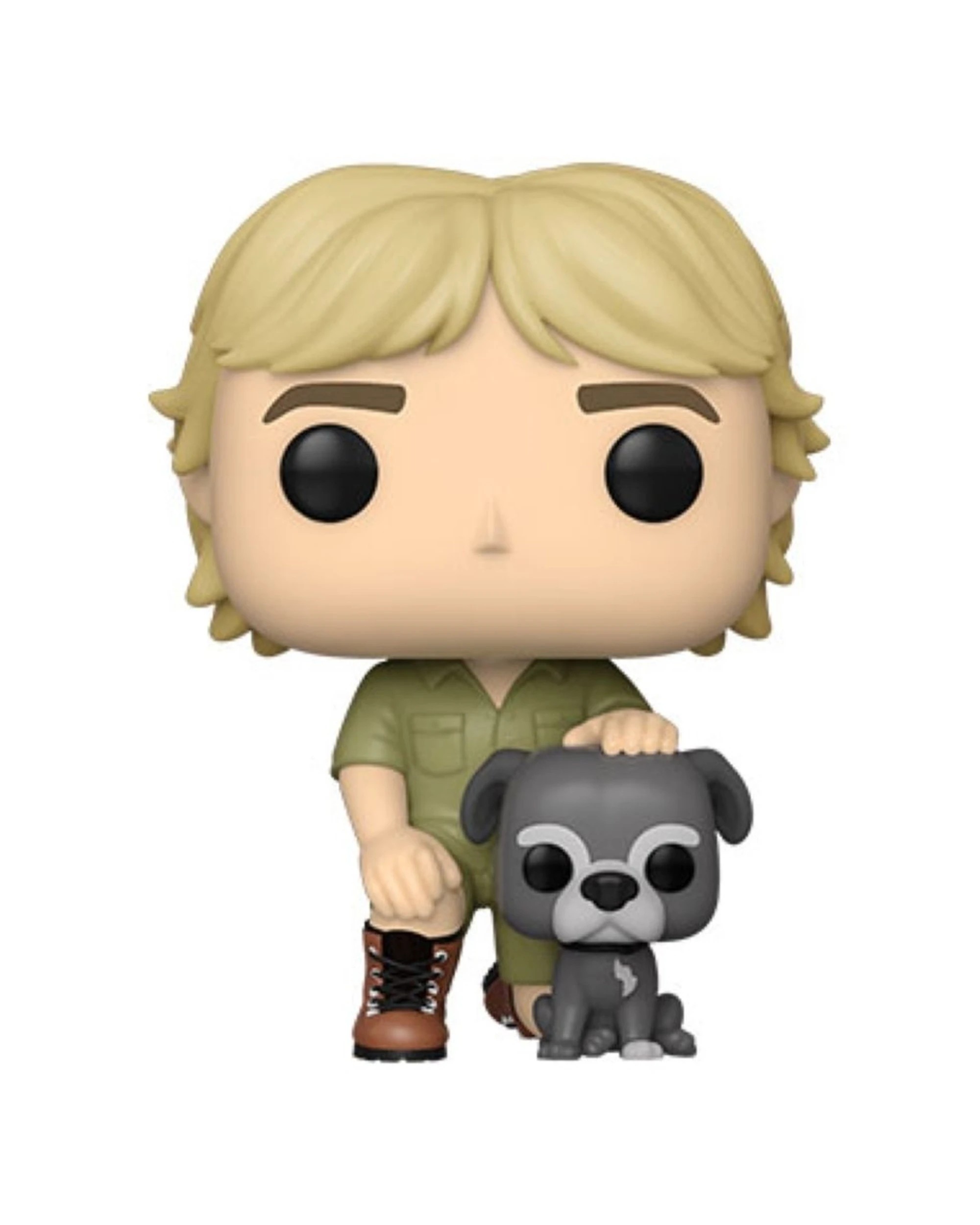 1 Pop Crocodile Hunter Steve Irwin With Sui Vinyl 10cm Figure Collectible - Multi, 1 of 3