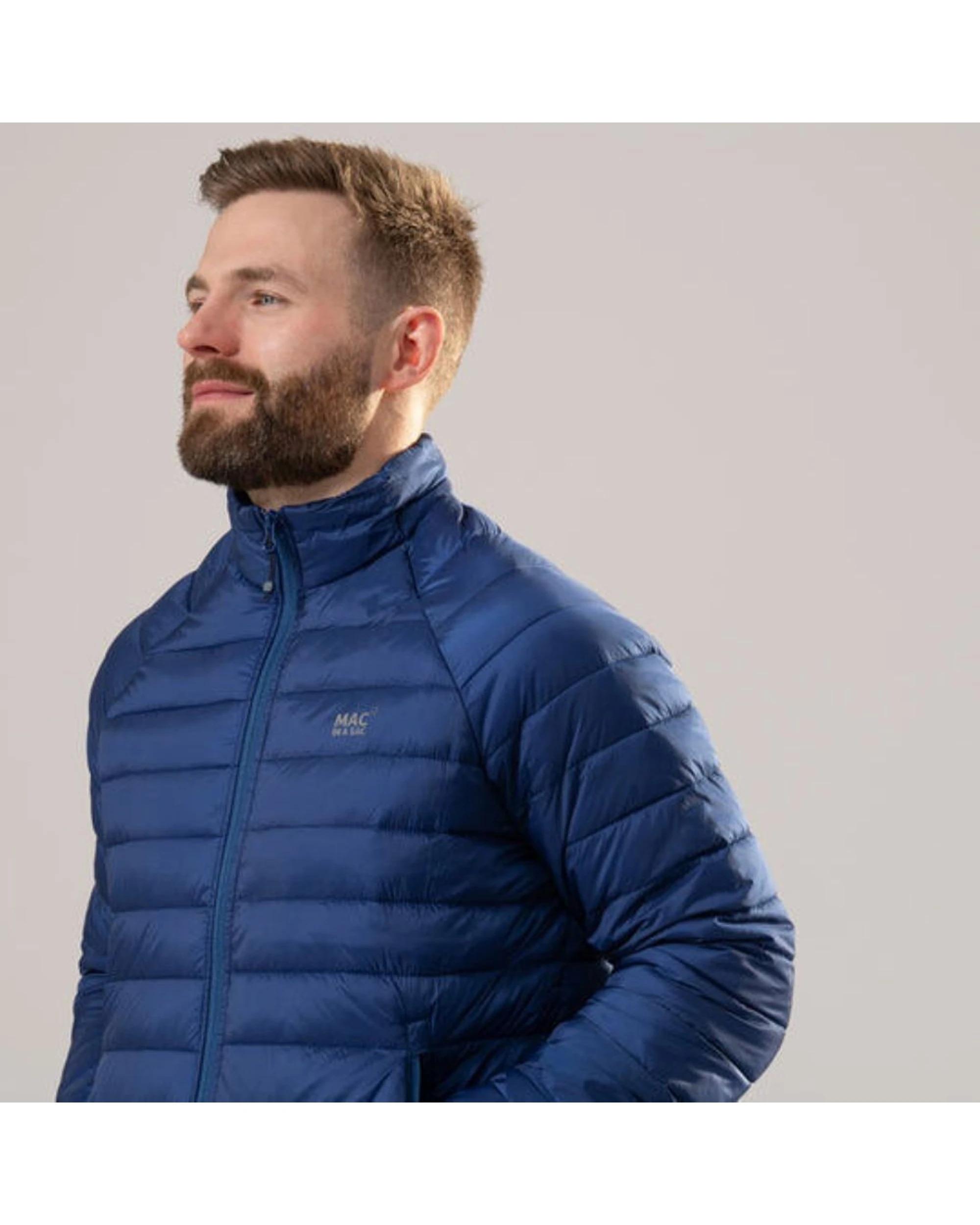 3 Mac In A Sac Synergy Packable Men's Thermolite Jacket BLUE, 3 of 8