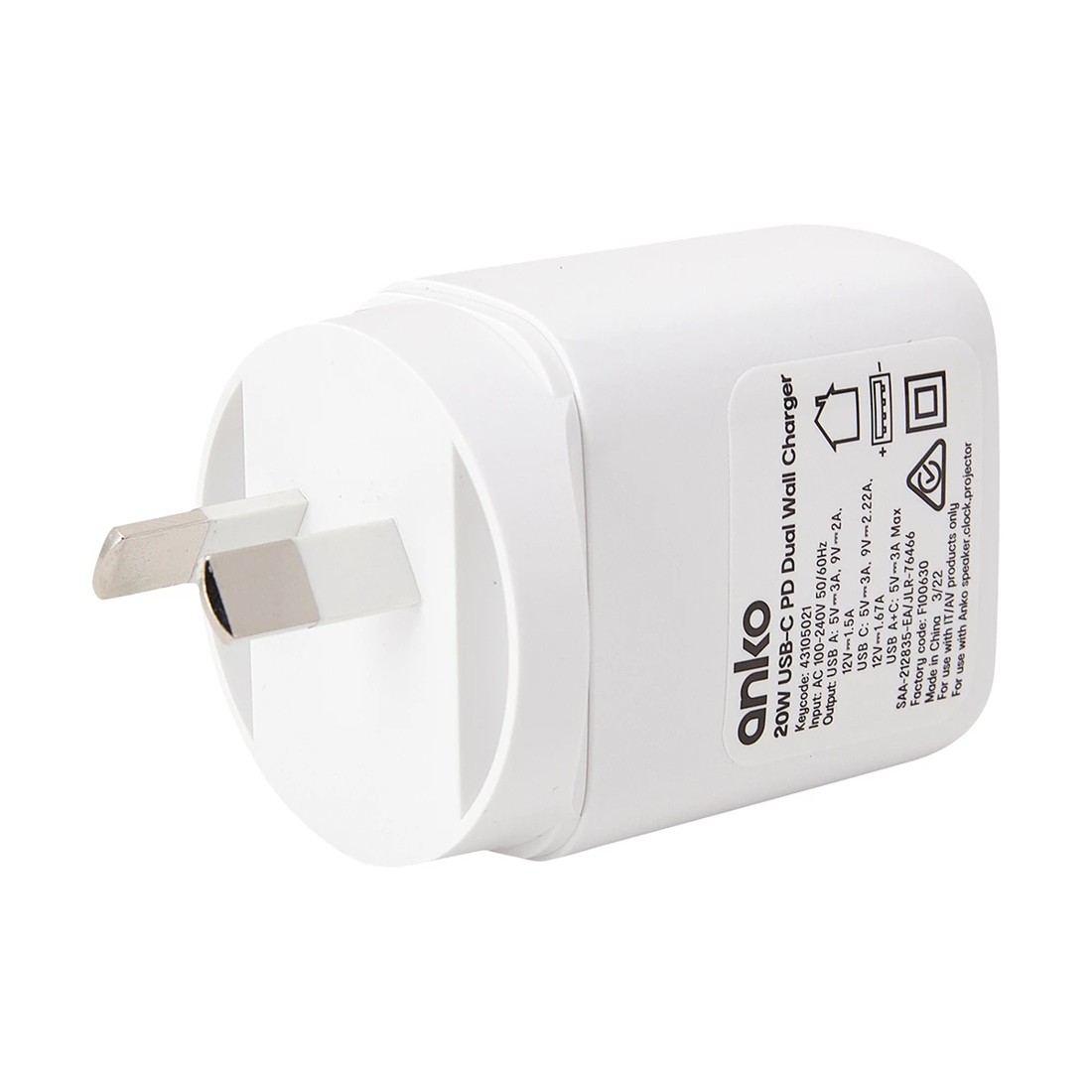 4 20W Wall Charger USB & USB-C, 4 of 5