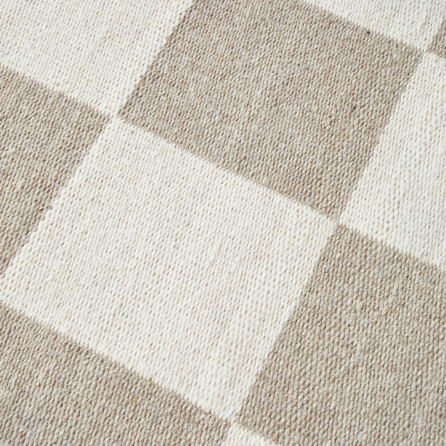 4 Common Ground Rugs Fjord Odin 380x280cm - Extra Large Handwoven Wool Floor Rug - Beige, 4 of 6