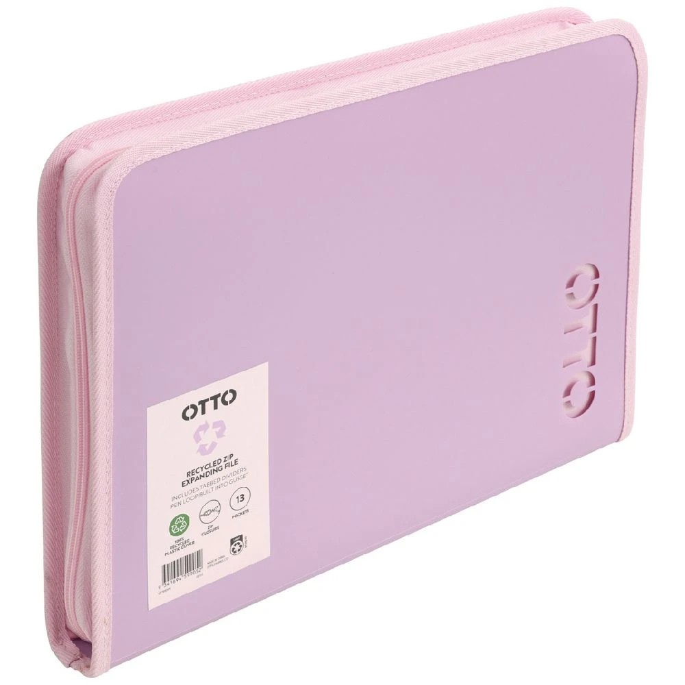 1 Otto Zip Expansion File Purple, 1 of 3