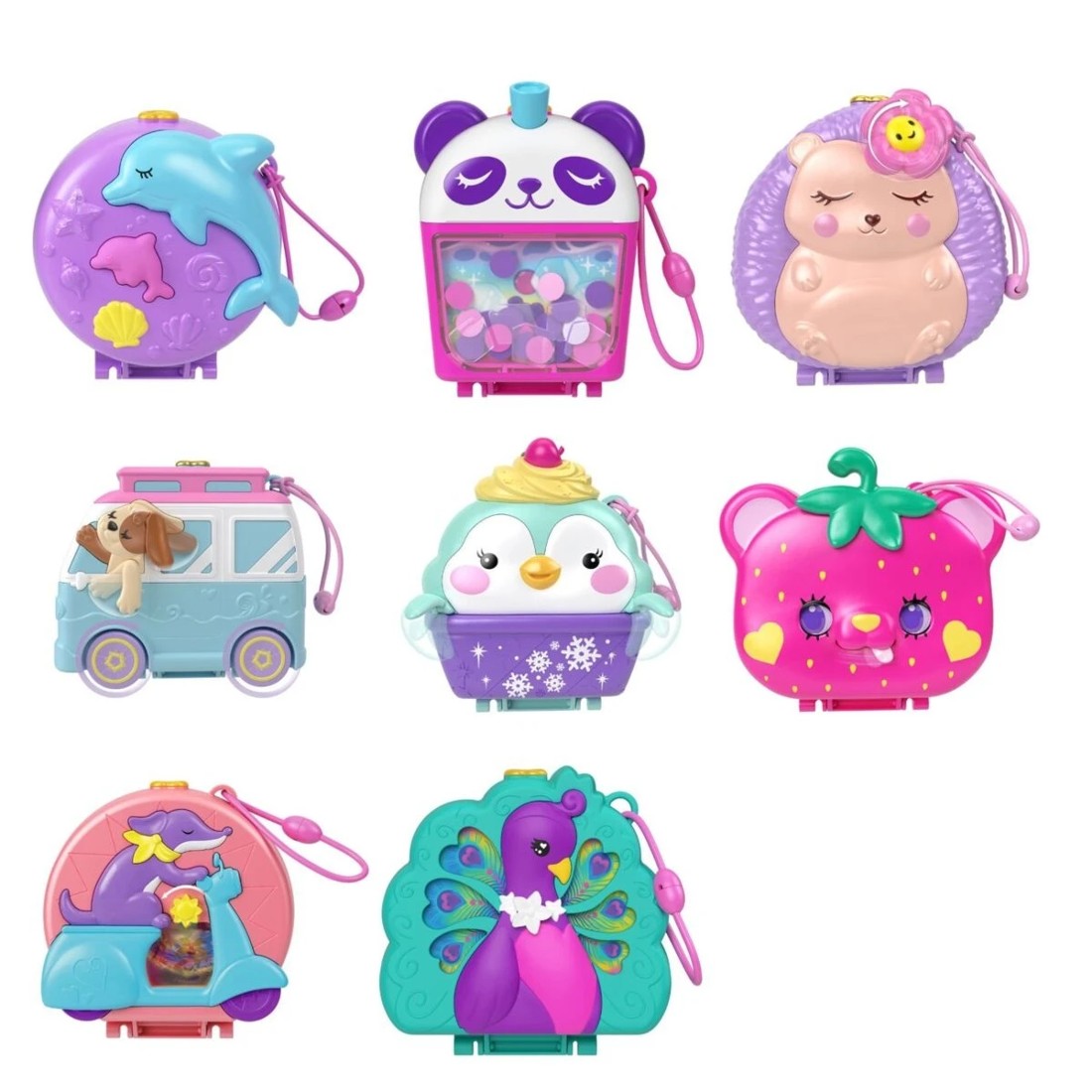 3 Polly Pocket Pocket World Compact Playset - Assorted, 3 of 8