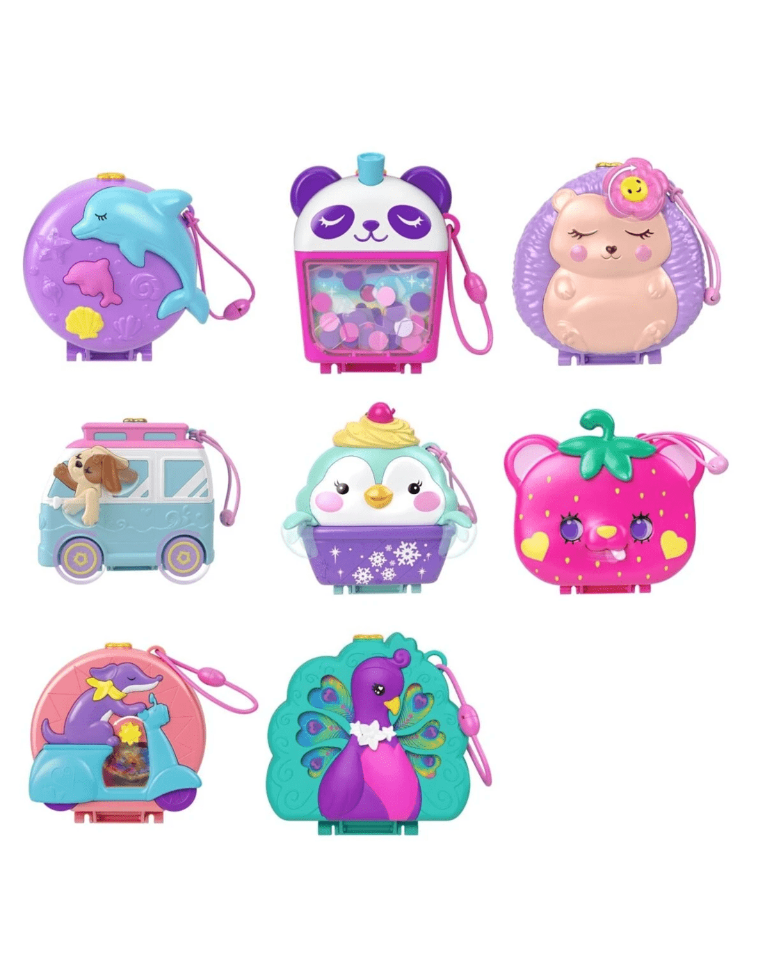 3 Polly Pocket Pocket World Compact Playset - Assorted, 3 of 8