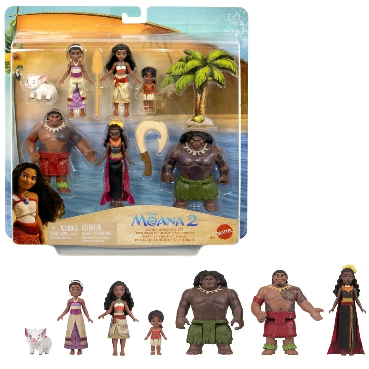 1 Disney Moana 2 Moana's Adventure Set, 1 of 5