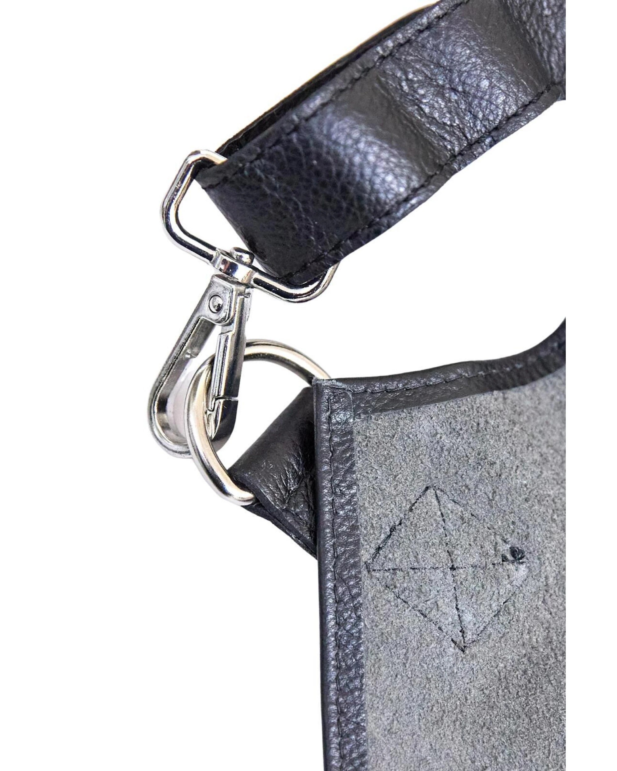 8 Pierre Cardin Professional Leather Apron Butcher Woodwork Hairdressing Barber Chef - Black, 8 of 10