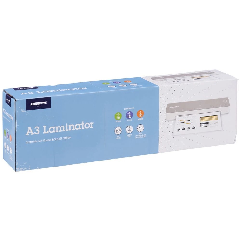 1 J.Burrows A3 Laminator White, 1 of 6