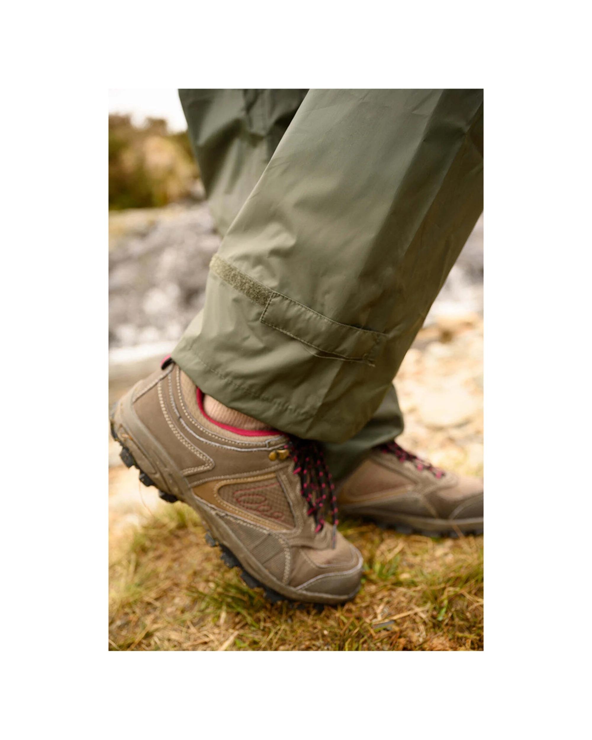5 Mac In A Sac Unisex Adults Waterproof Overtrousers GREEN, 5 of 6