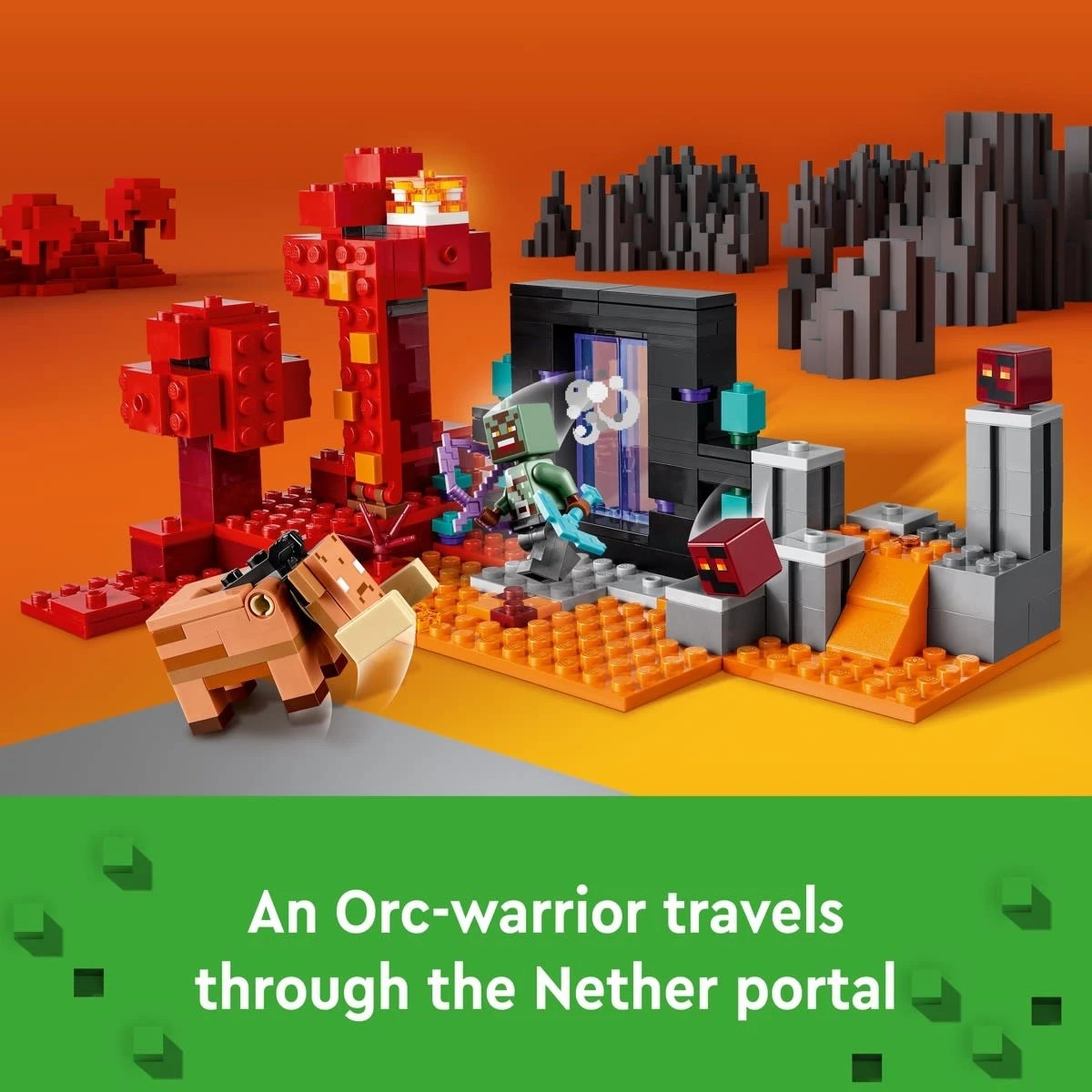 5 LEGO Minecraft The Nether Portal Ambush 21255, 5 of 11