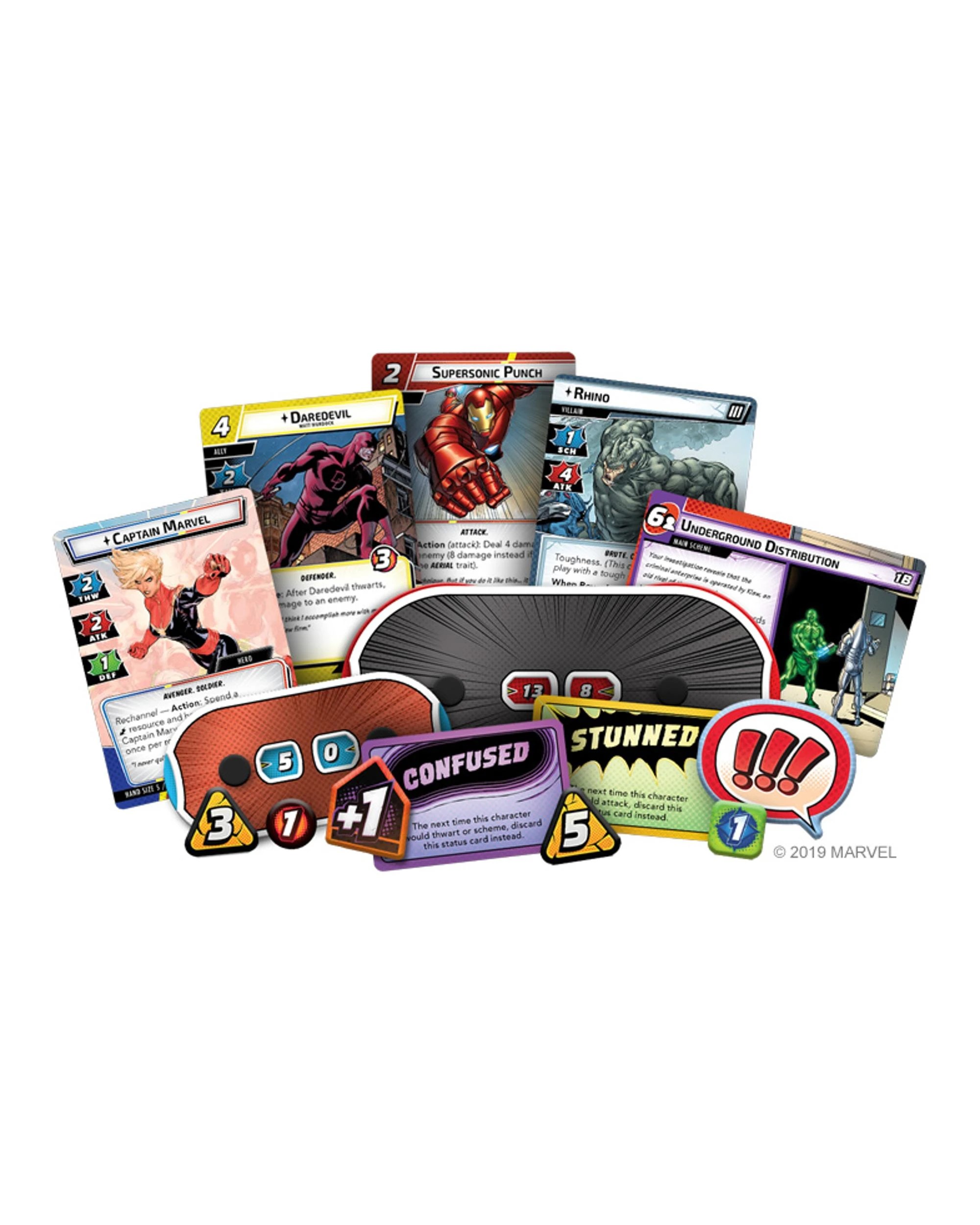 3 Marvel Champions: The Card Game Core Set, 3 of 5