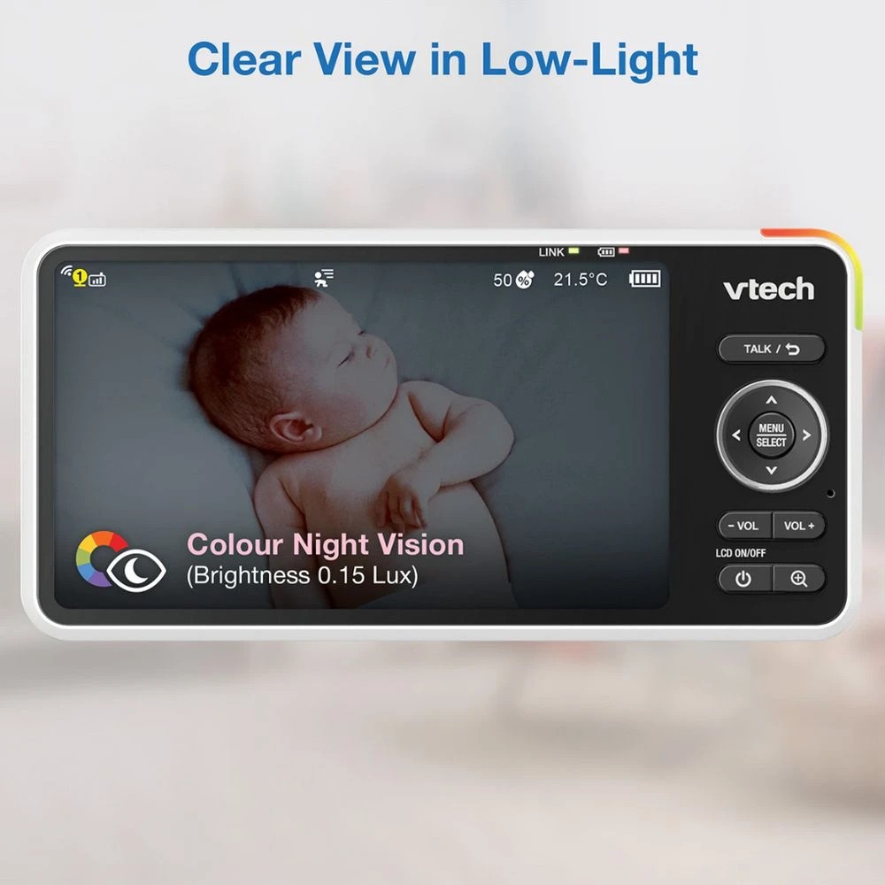 5 Vtech 5" Smart Pan & Tilt Baby Monitor, 5 of 9
