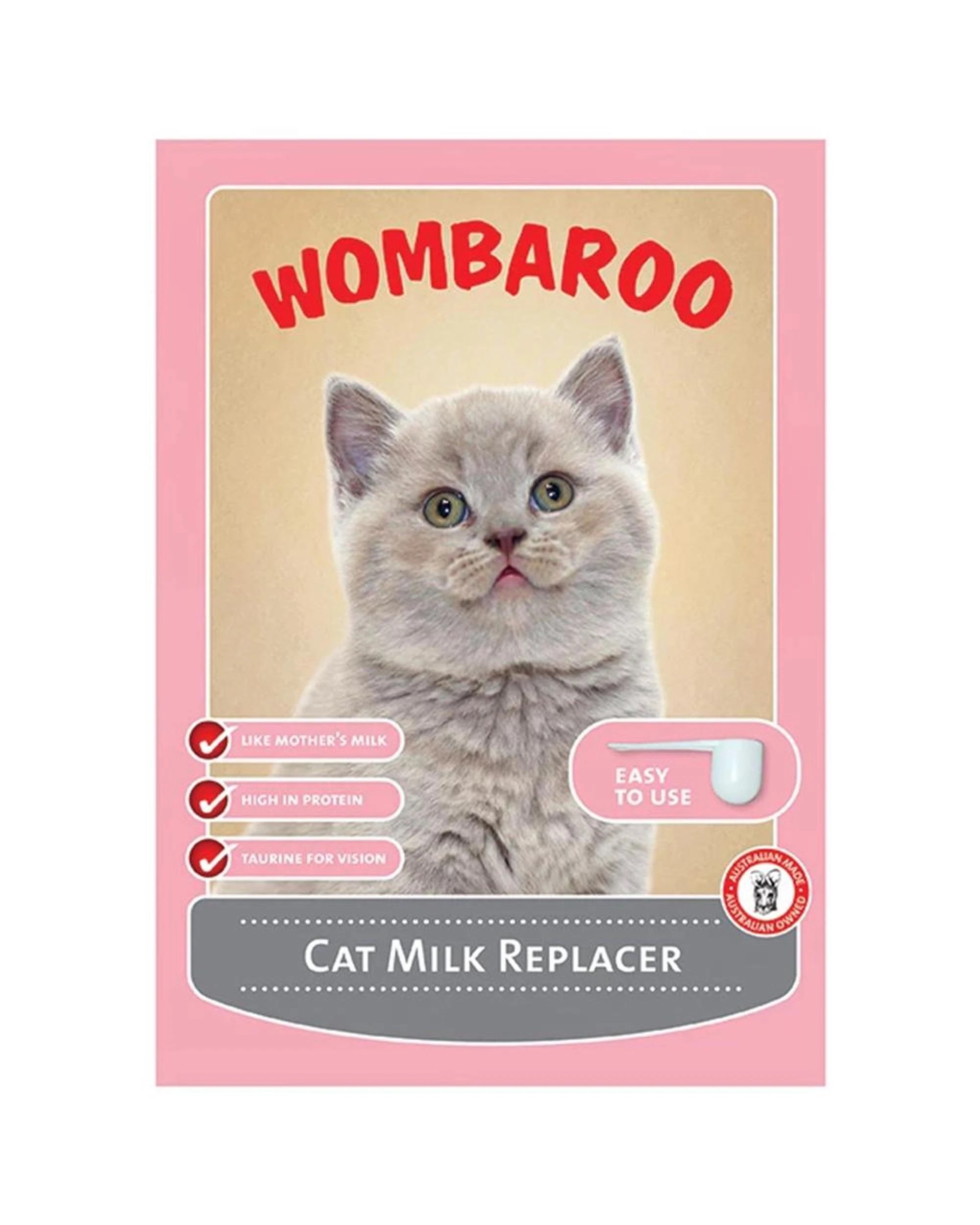1 Wombaro Orphaned Cat Milk Replacer 1kg, 1 of 1