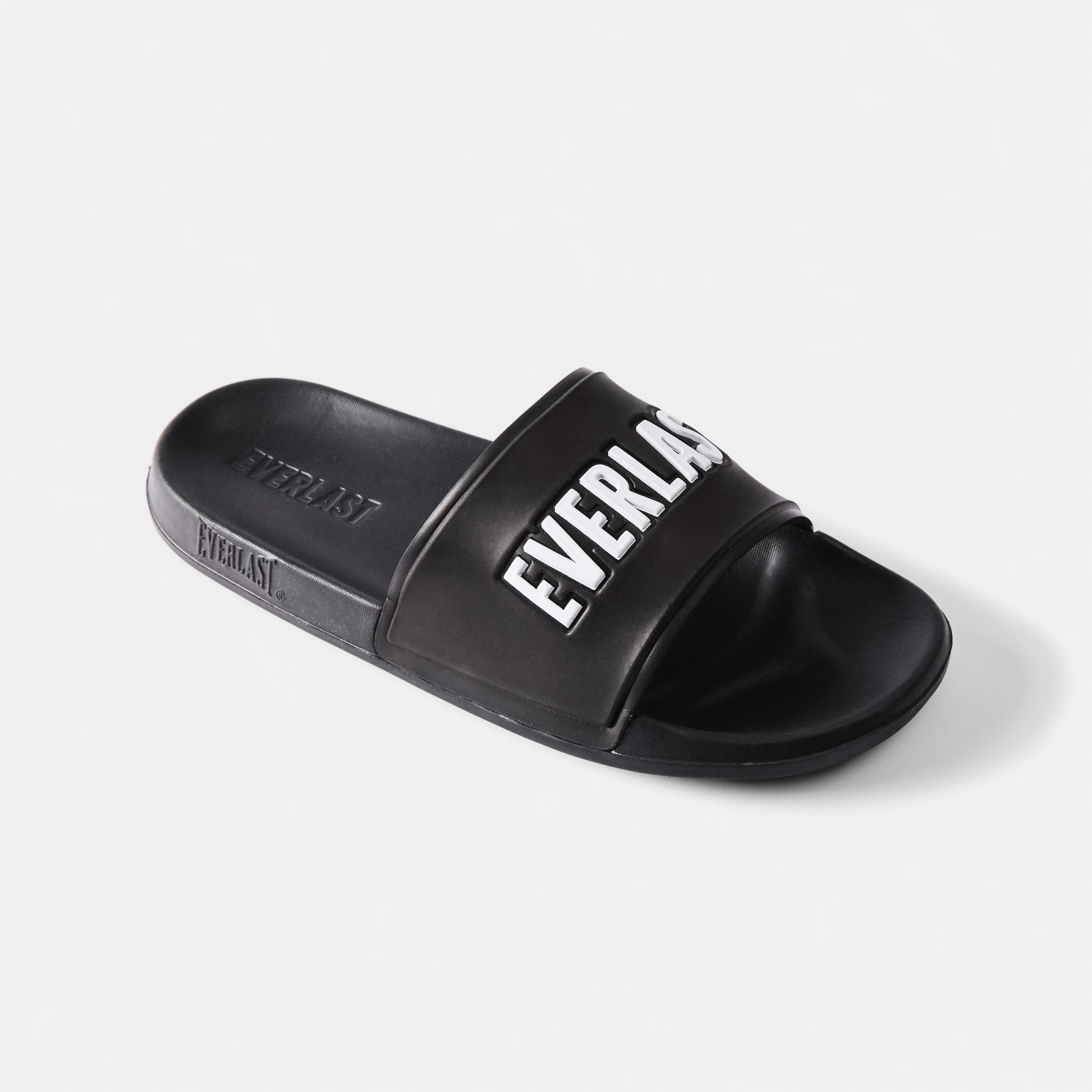 1 Everlast Mens Memphis Slides BLACK, 1 of 4