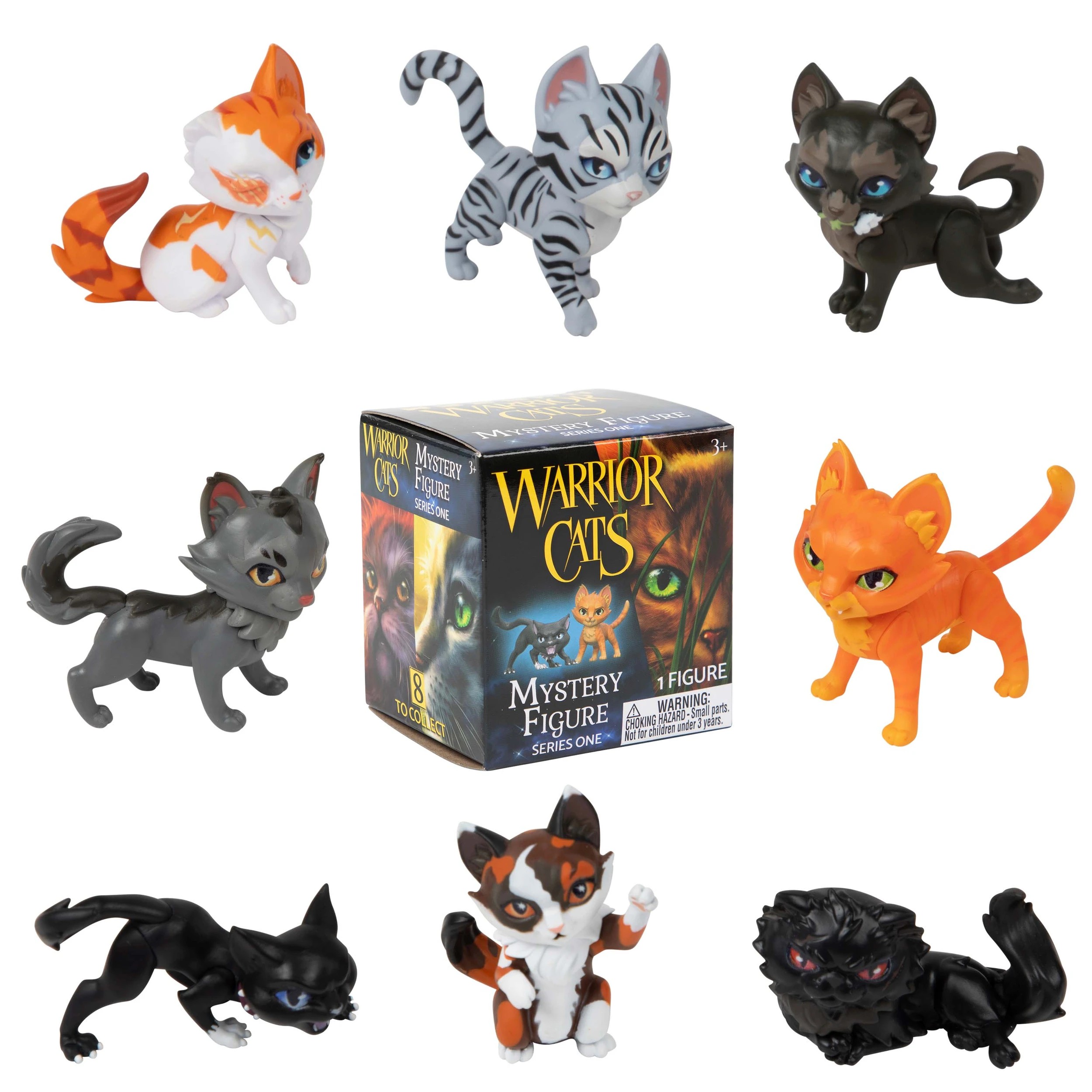 1 Warrior Cats 2.5 Inch Mystery Figures Series 1 - Assorted - Multi, 1 of 4