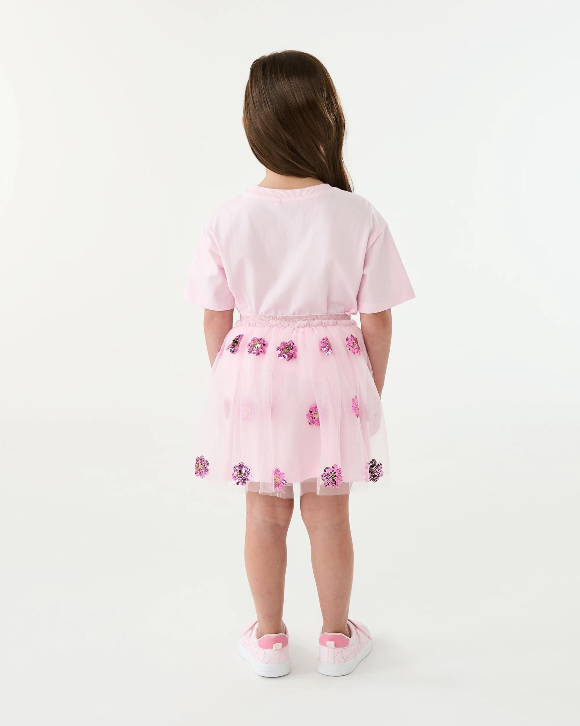 6 Tutu Skirt Pnk Flower, 6 of 6
