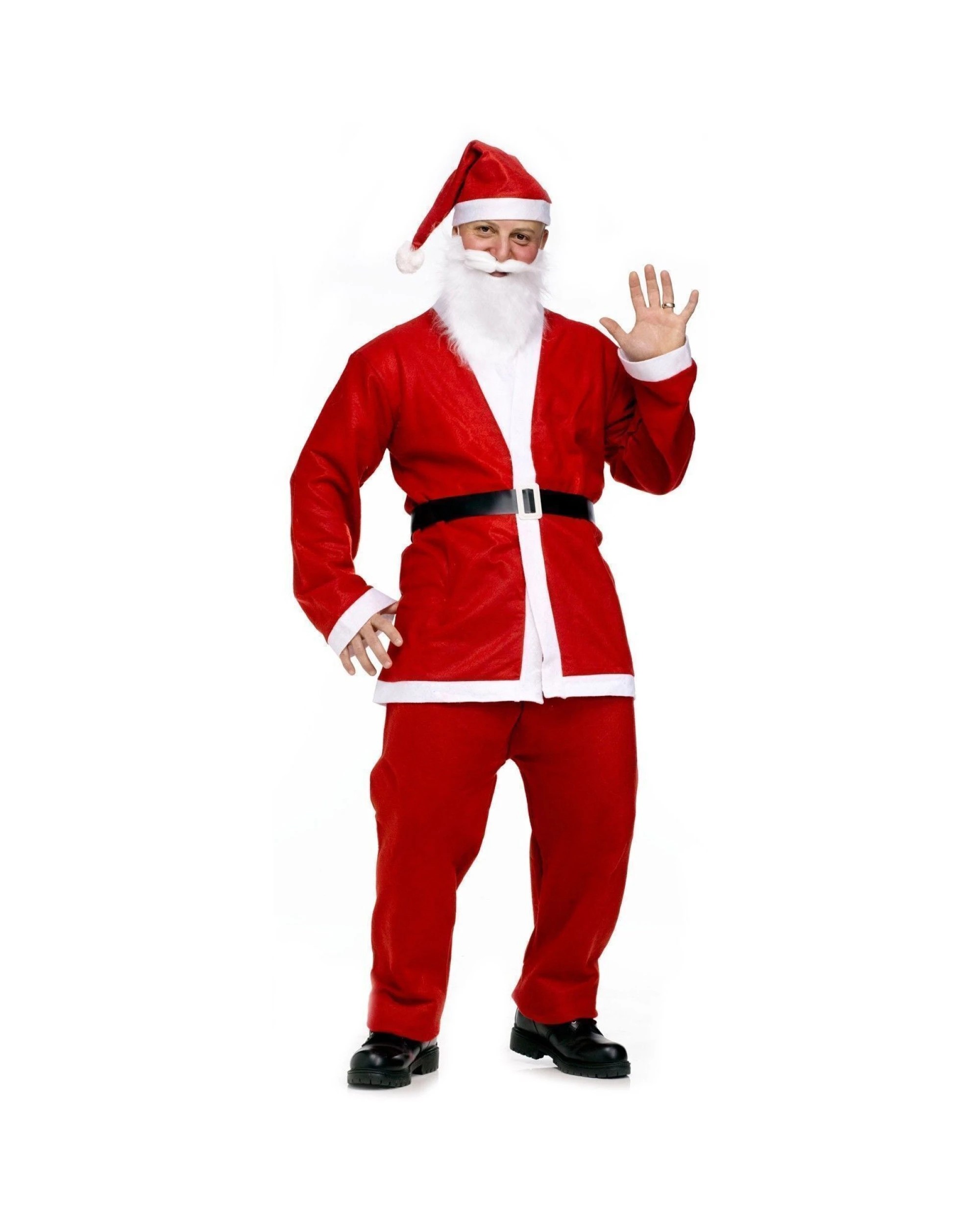 1 BR Costumes Santa Claus Costume for Adults - Festive Holiday Outfit, 1 of 1