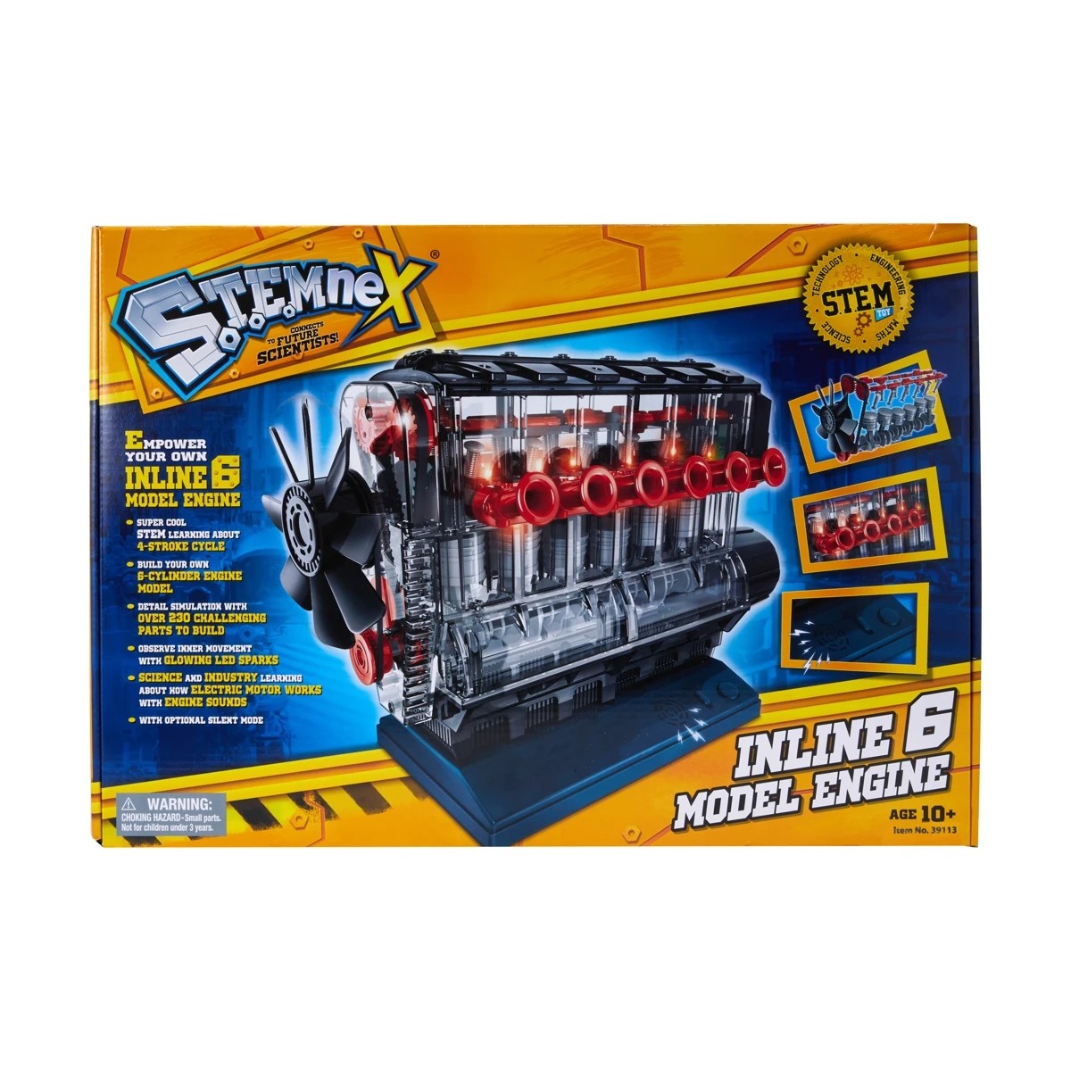 1 STEMnex Inline 6 Model Engine Toy, 1 of 9