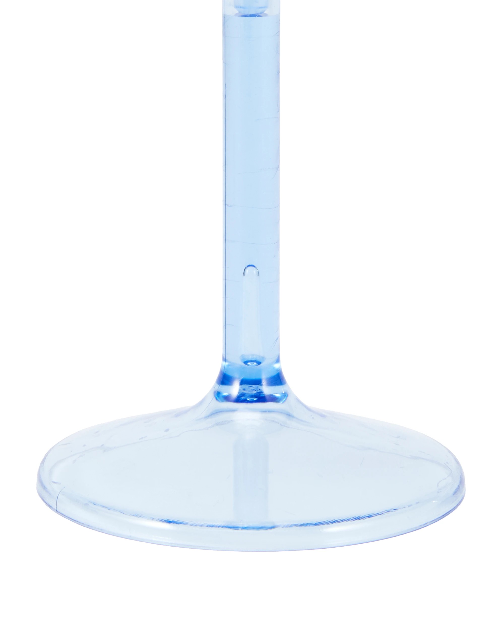 4 6 Reusable Blue Wine Cups, 4 of 5