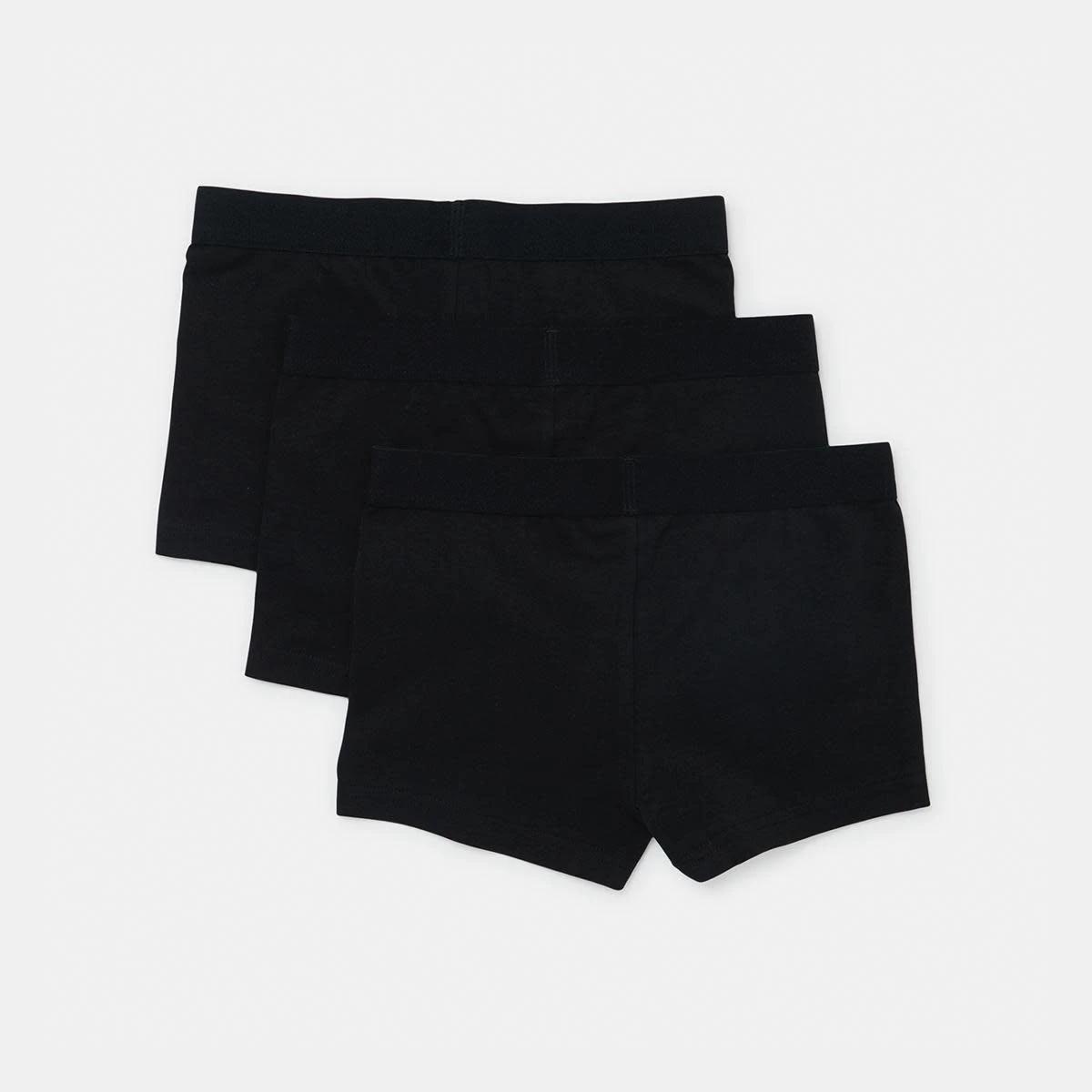 2 3 Pack Sport Shorties BLACK, 2 of 3