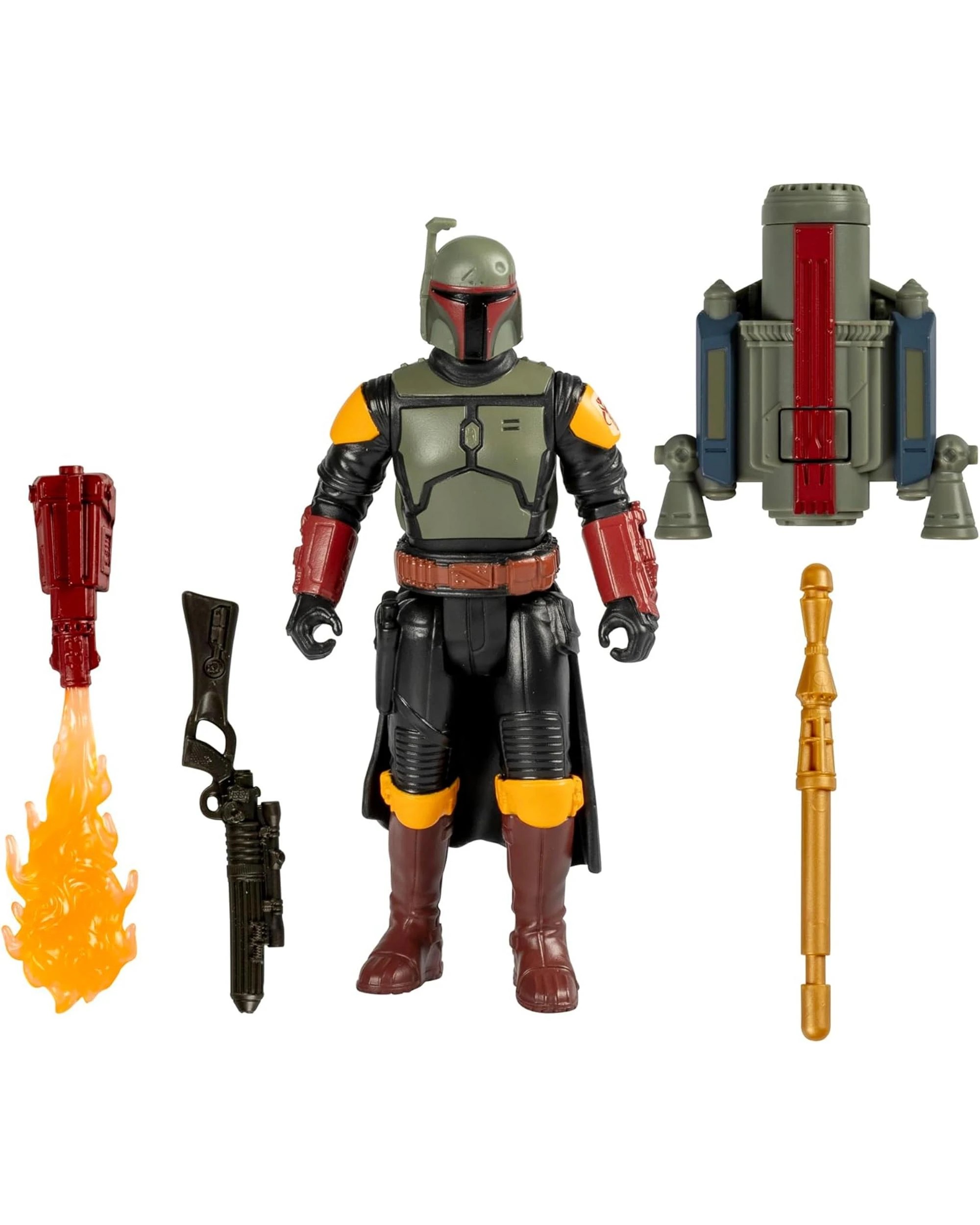 2 Star Wars Epic Hero Series Boba Fett Deluxe 4 inch Action Figure, 2 of 5