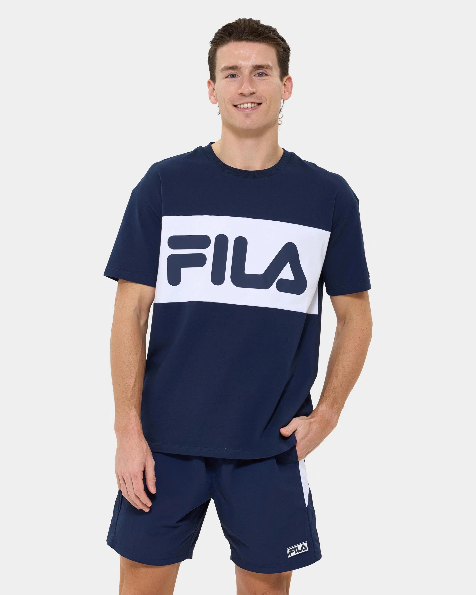 1 Block T-Shirt - Fila NAVY, 1 of 9
