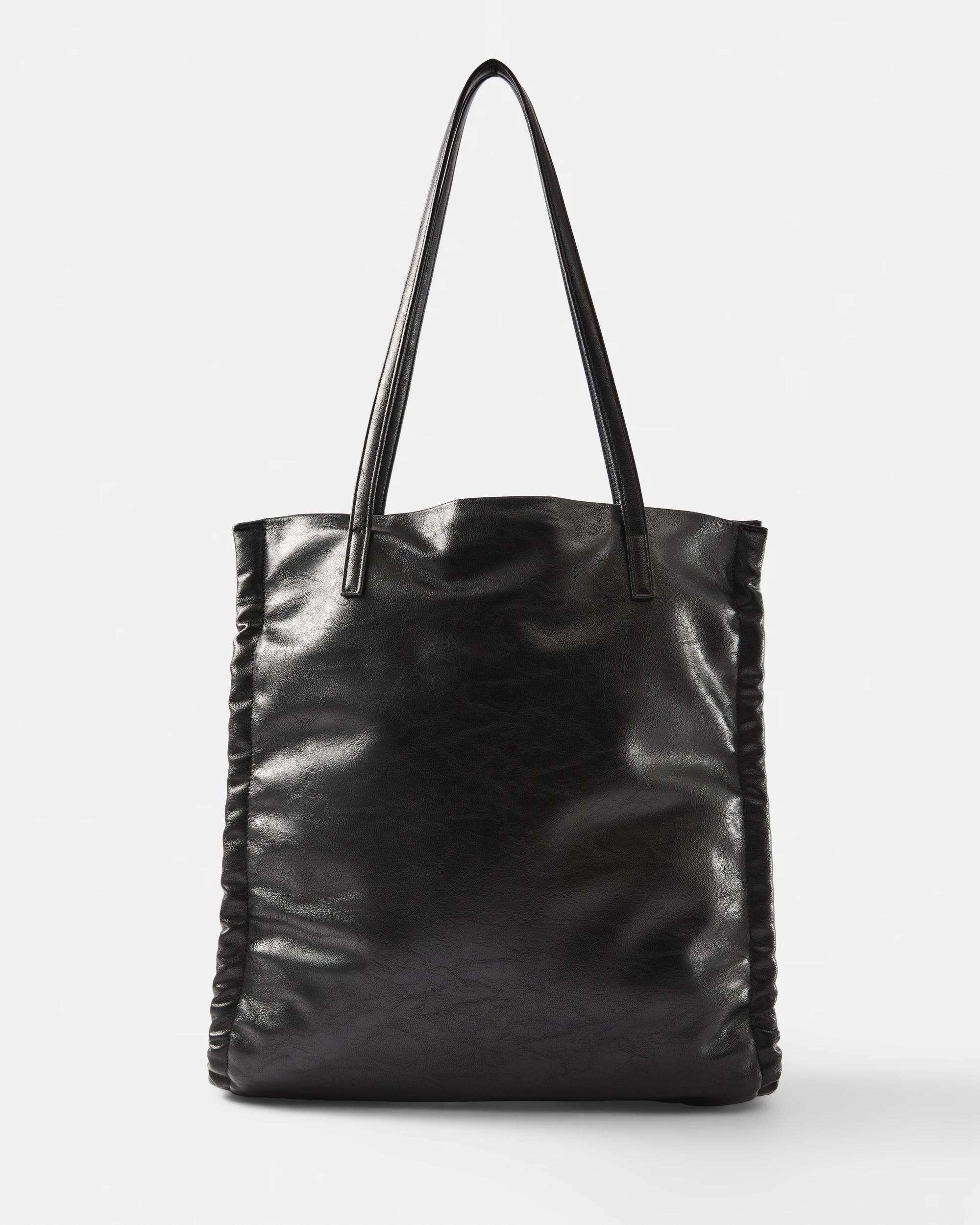 1 Scrunch Tote Bag Black, 1 of 8