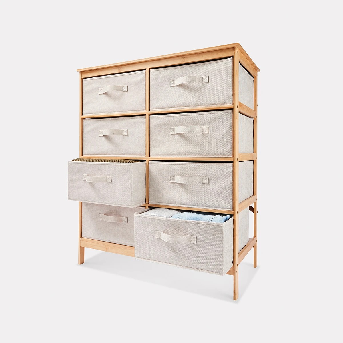 2 8 Drawer Bamboo Chest, 2 of 9