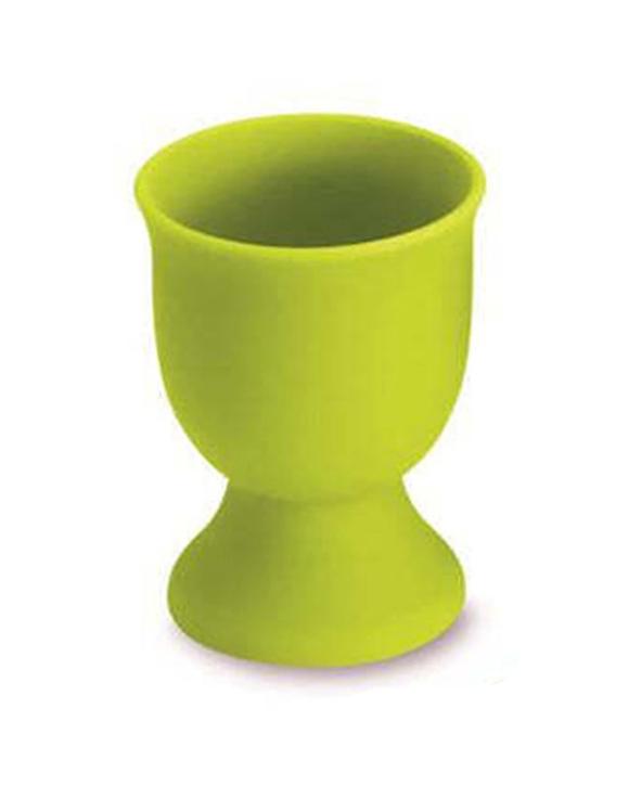 Avanti Silicone Egg Cup Serving Holder Tray - Green
