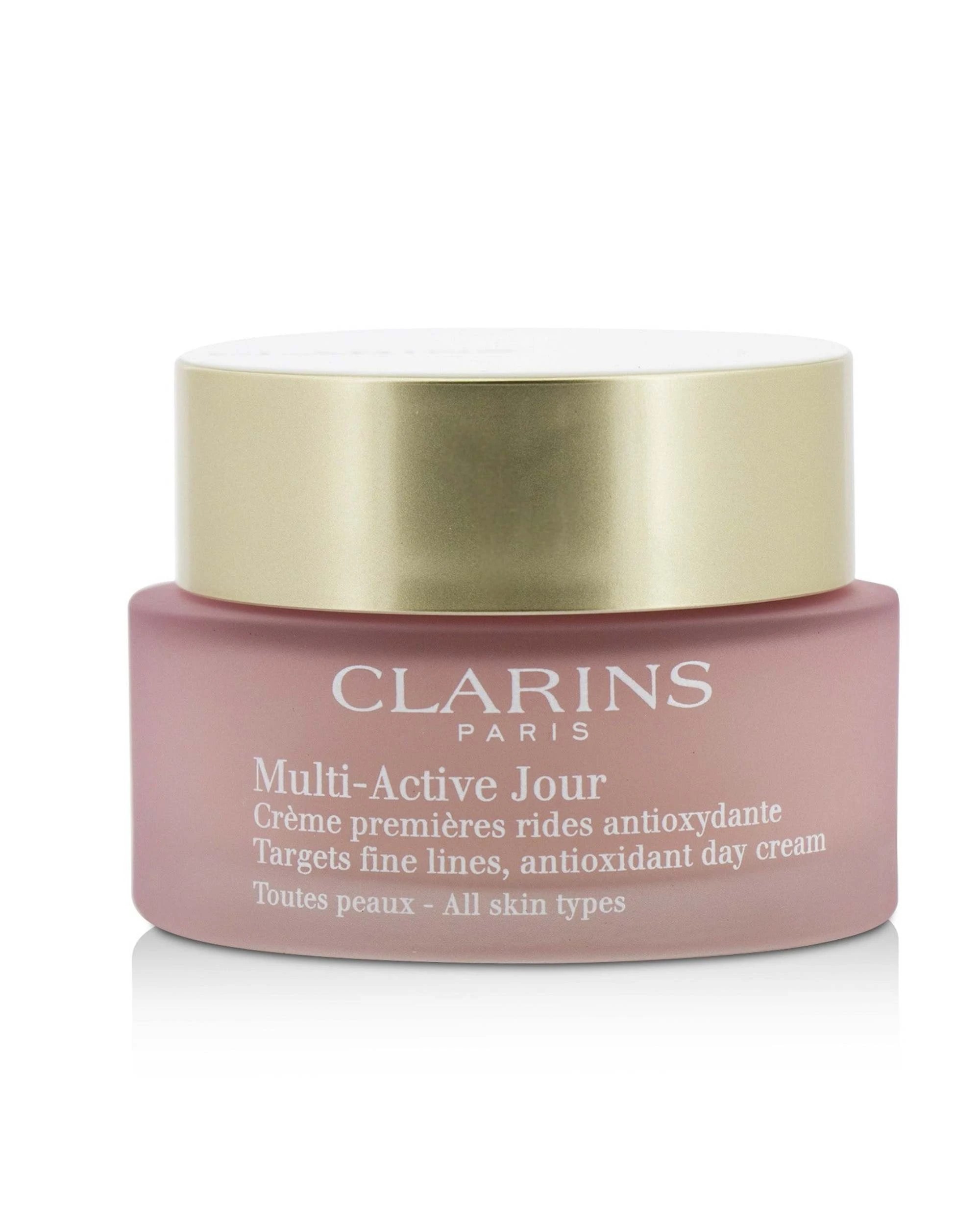 2 Clarins Multi-Active Day Targets Fine Lines Antioxidant Day Cream - For All Skin Types  50ml/1.6oz, 2 of 3