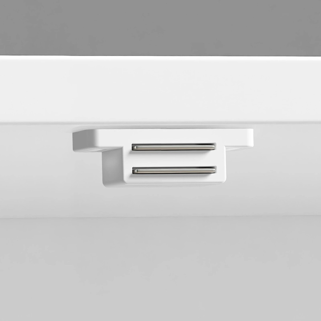 9 Alfordson Bedside Table Storage Cabinet Side End Nightstand - White, 9 of 10