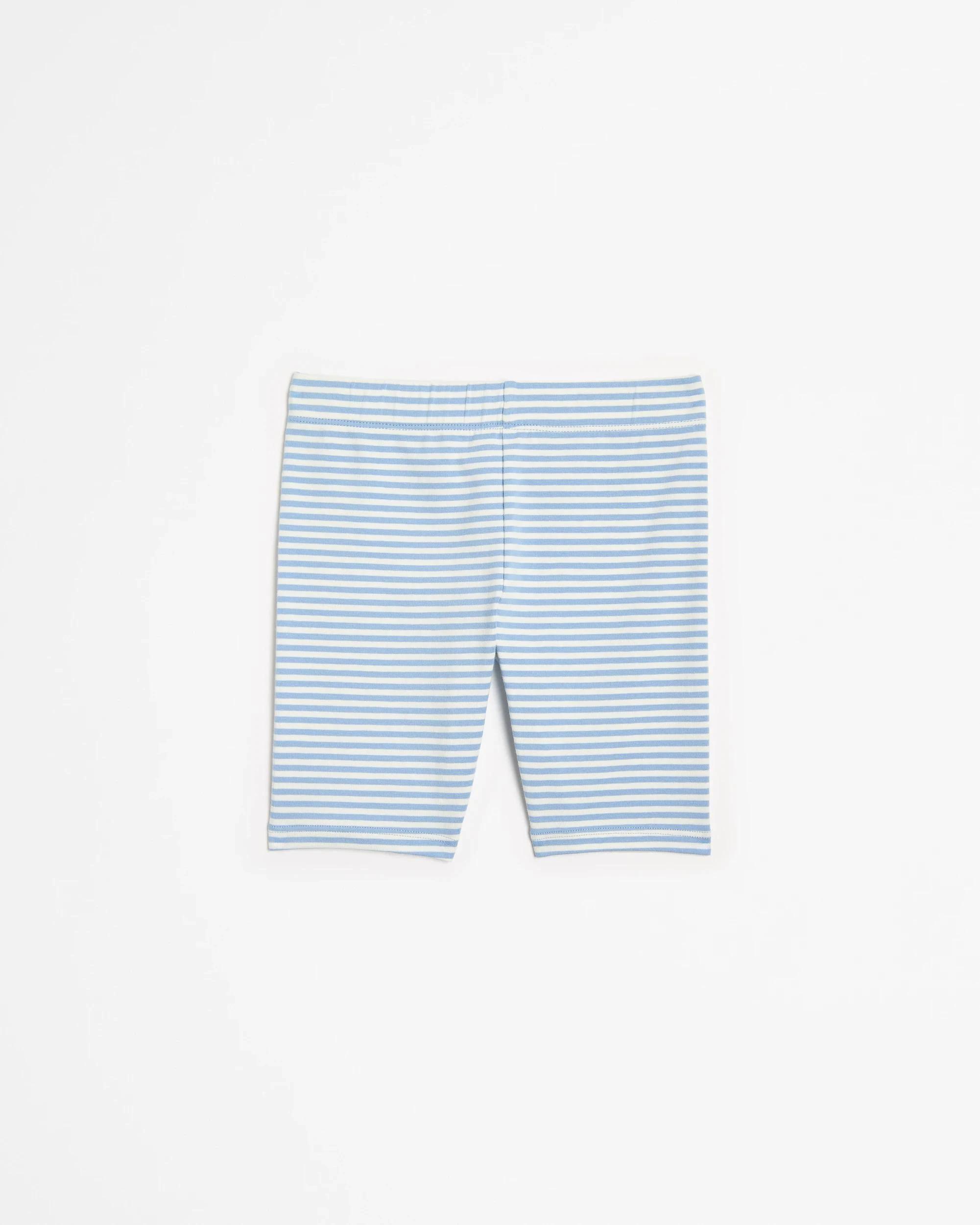 4 Target Kids Australian Cotton Bike Shorts 3 Pack PINK FLORAL BLUE STRIPE, 4 of 5