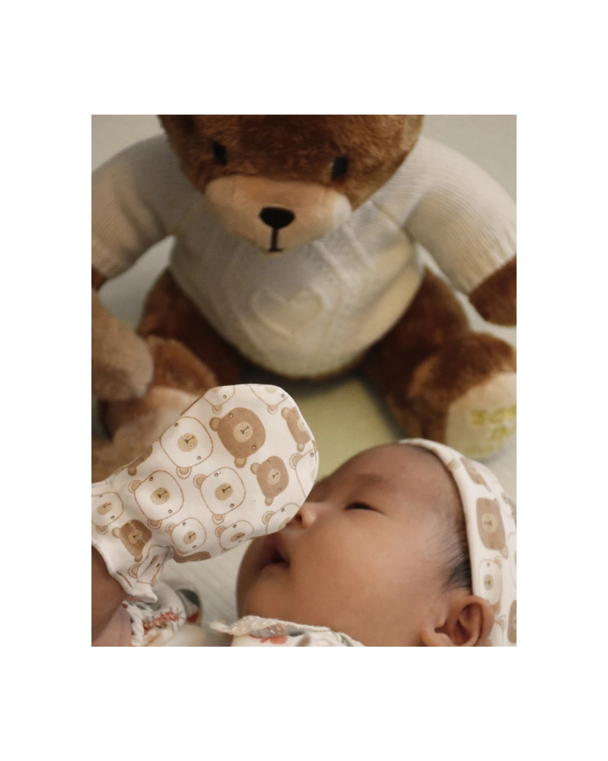4 Playette Newborn Essential Bundle - Bear - 0-6 Months - Multi, 4 of 7
