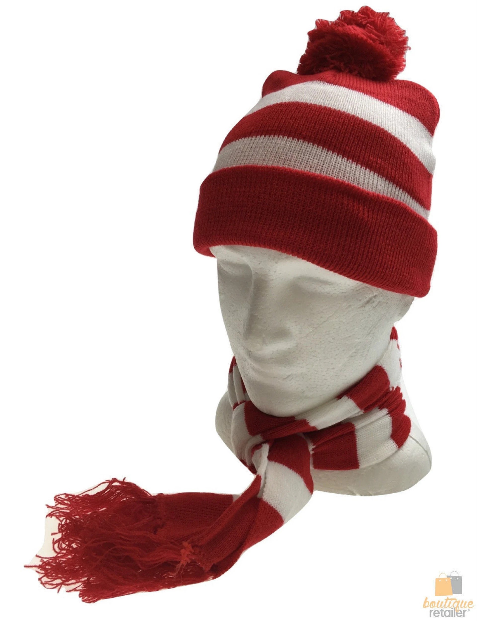 2 BR Costumes Beanie and Scarf Set for Winter Skiing, 2 of 3