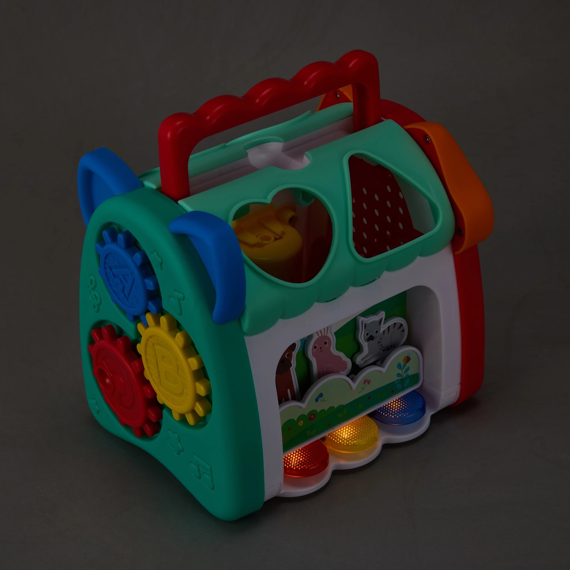 9 5 Piece Play & Learn Shape Sorter House, 9 of 10