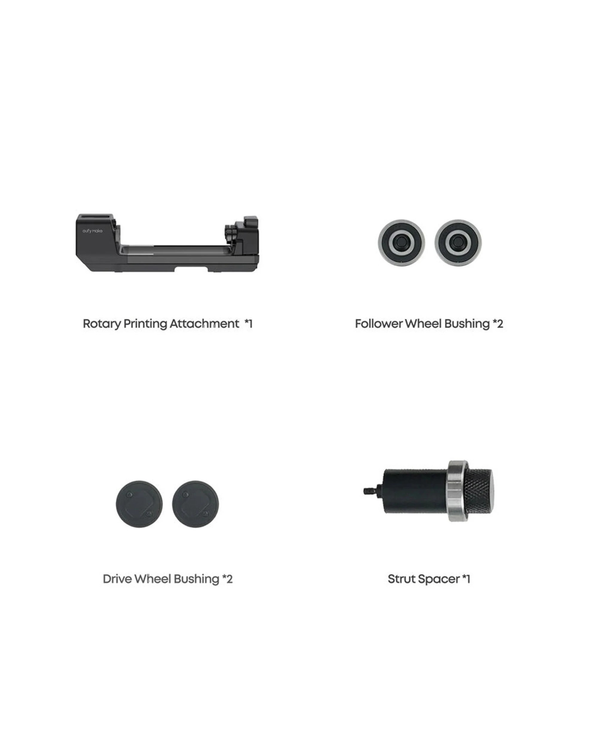 3 eufyMake Rotary Printing Attachment for E1 3D-Texture UV Printer - Black, 3 of 3