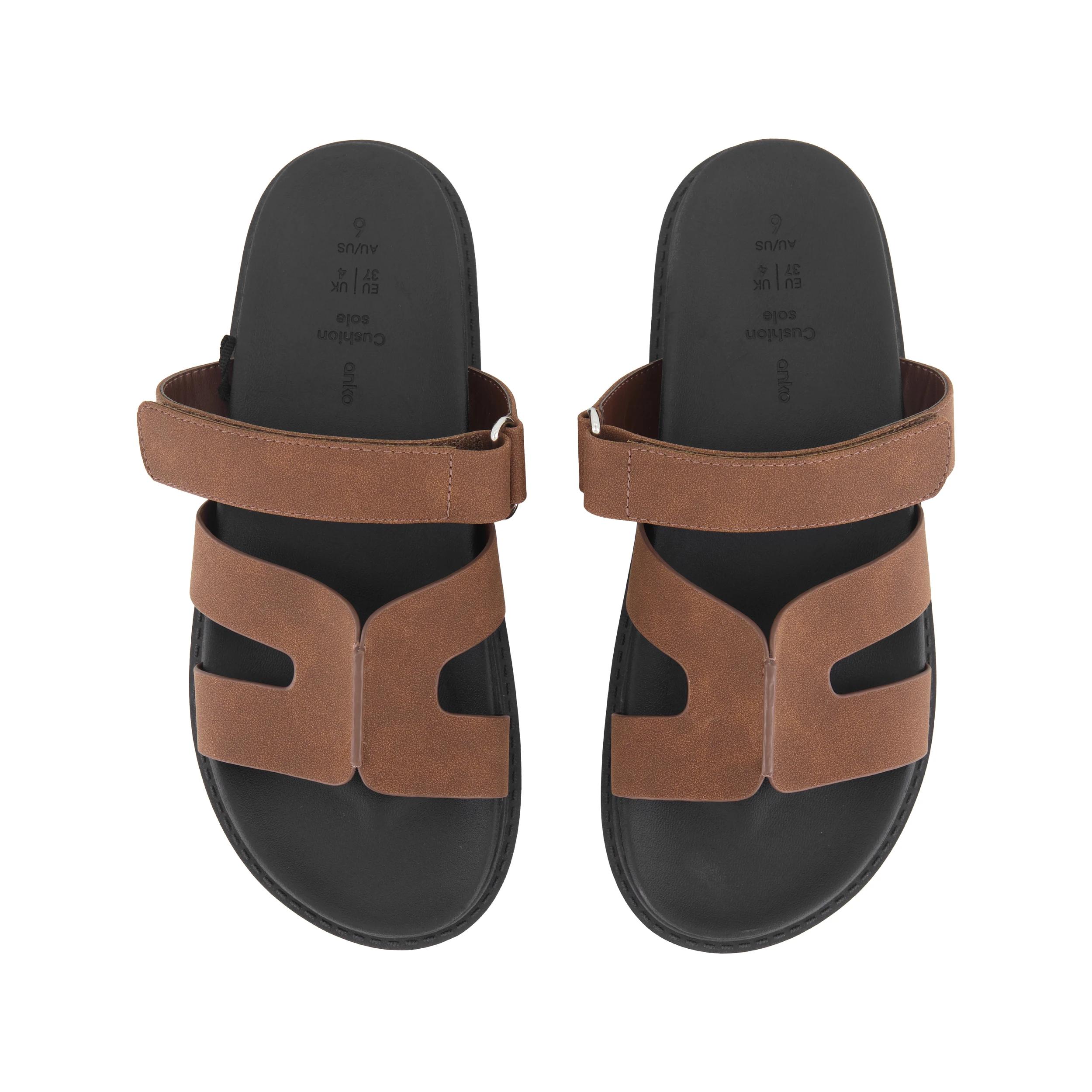 3 Chunky Slides DARKER TAN, 3 of 3