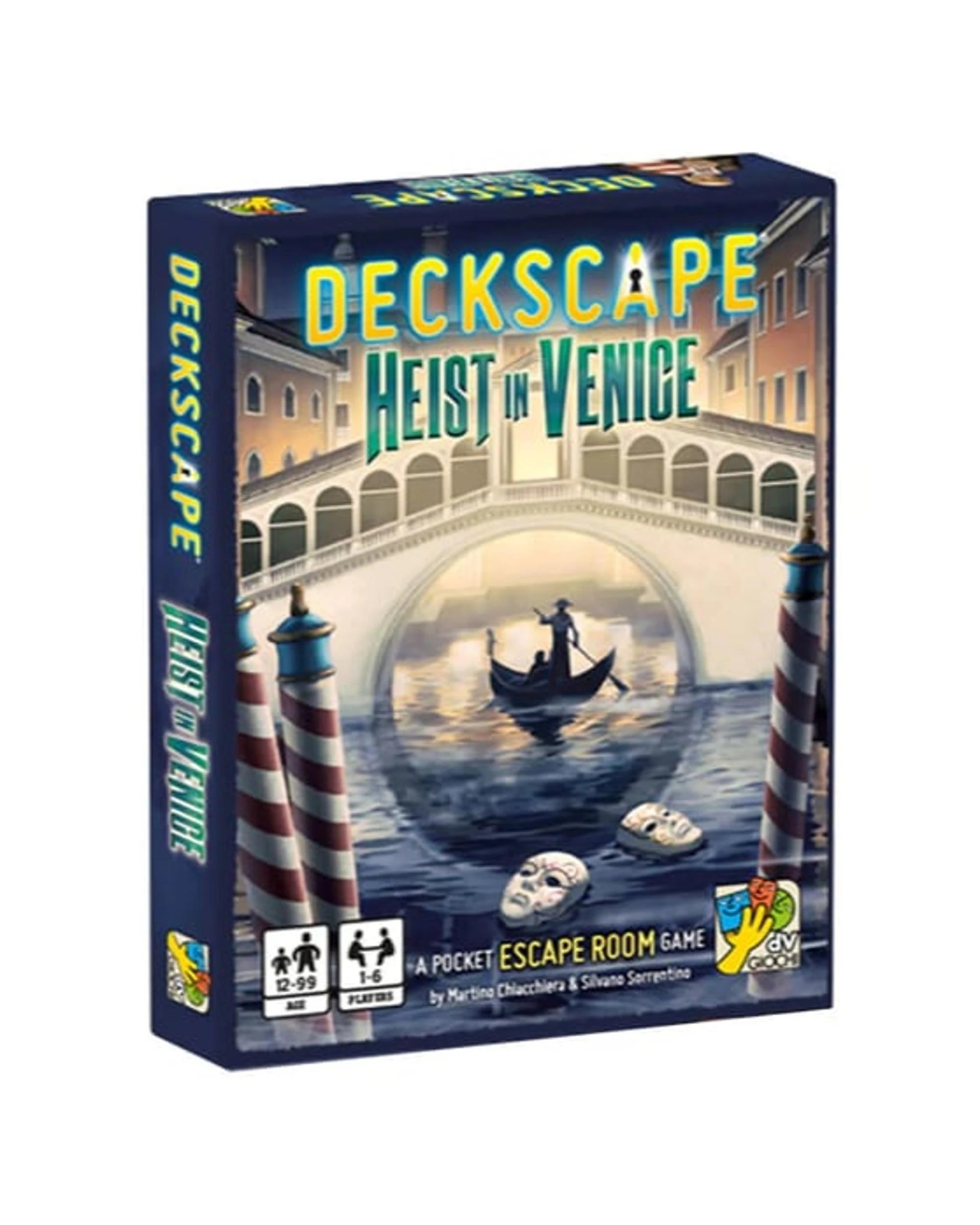 1 Deckscape Heist in Venice Pocket Escape Room Game, 1 of 1