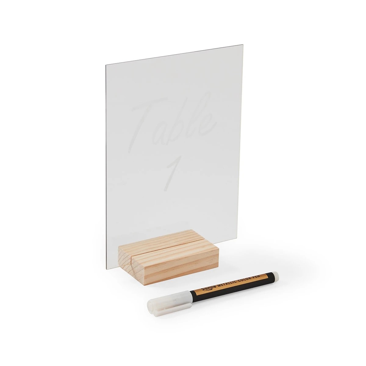 5 Clear Party Signs, 5 of 10