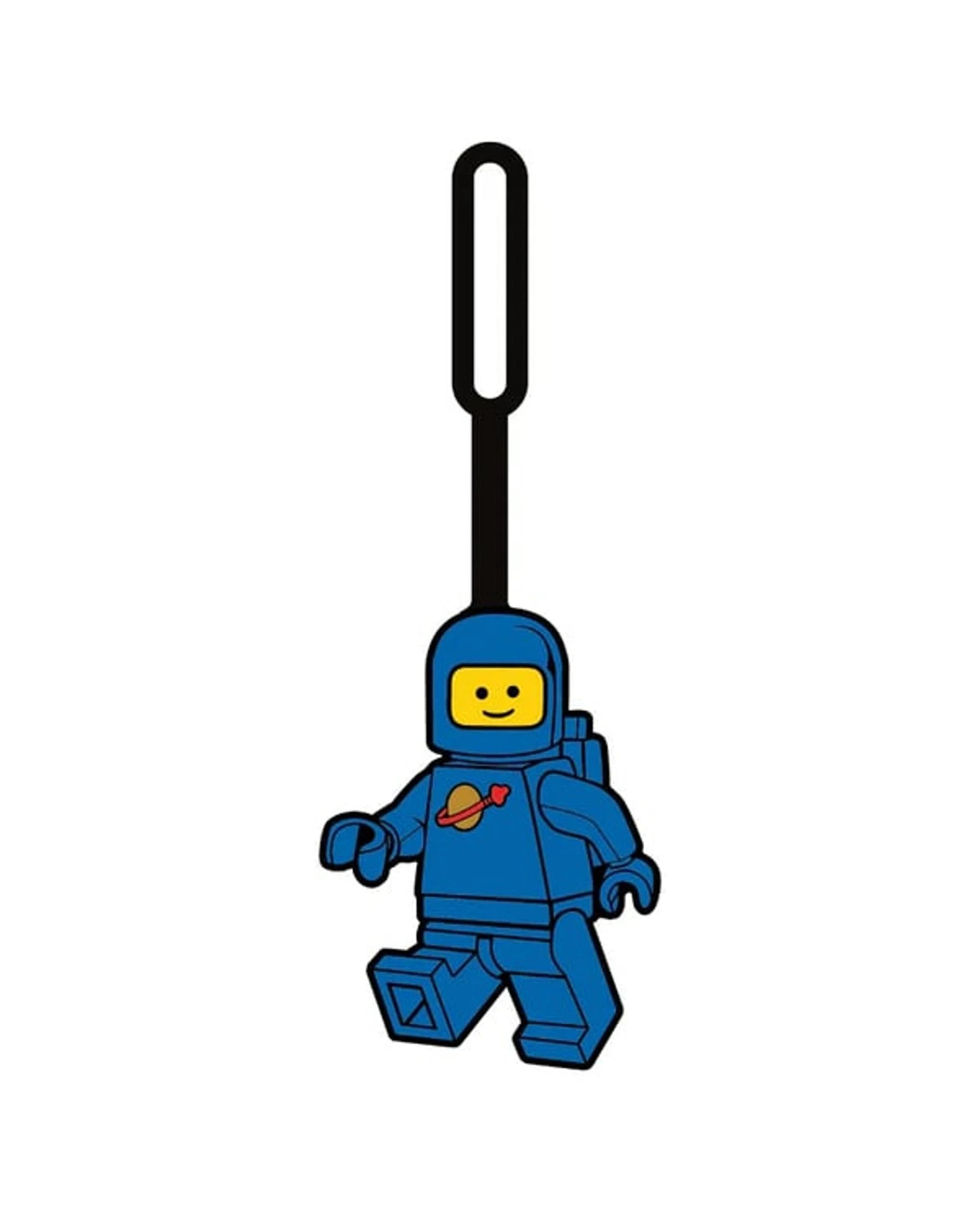 1 LEGO Blue Spaceman Luggage Tag, 1 of 1